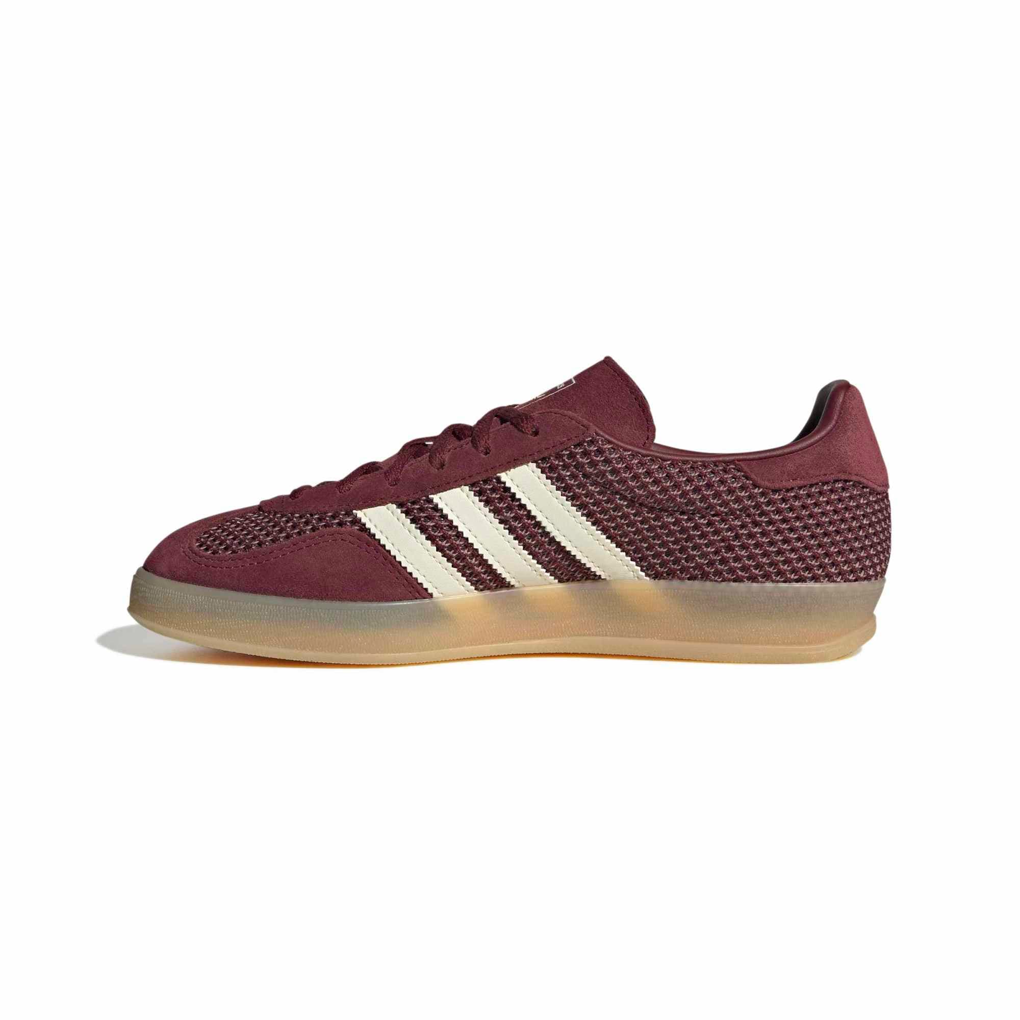 adidas adidas Gazelle Indoor W Kadın Spor Ayakkabı Bordo - 5