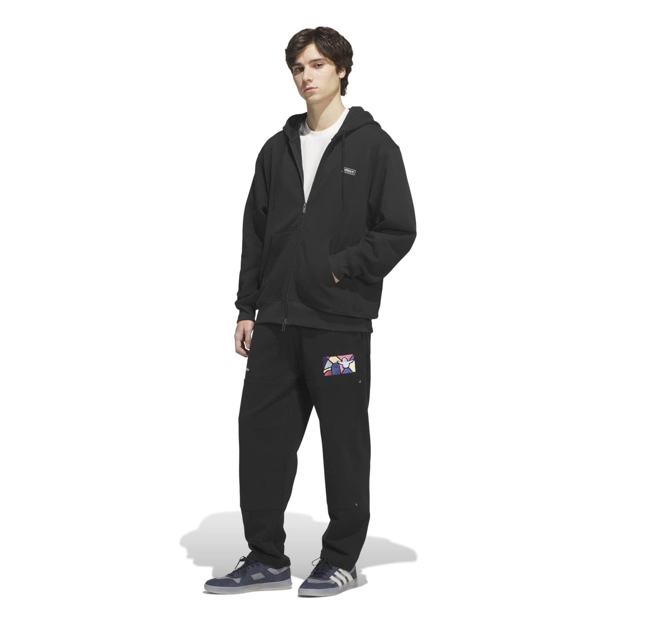 adidas adidas Gonz Sweatpnt Erkek Eşofman Altı Siyah - 3