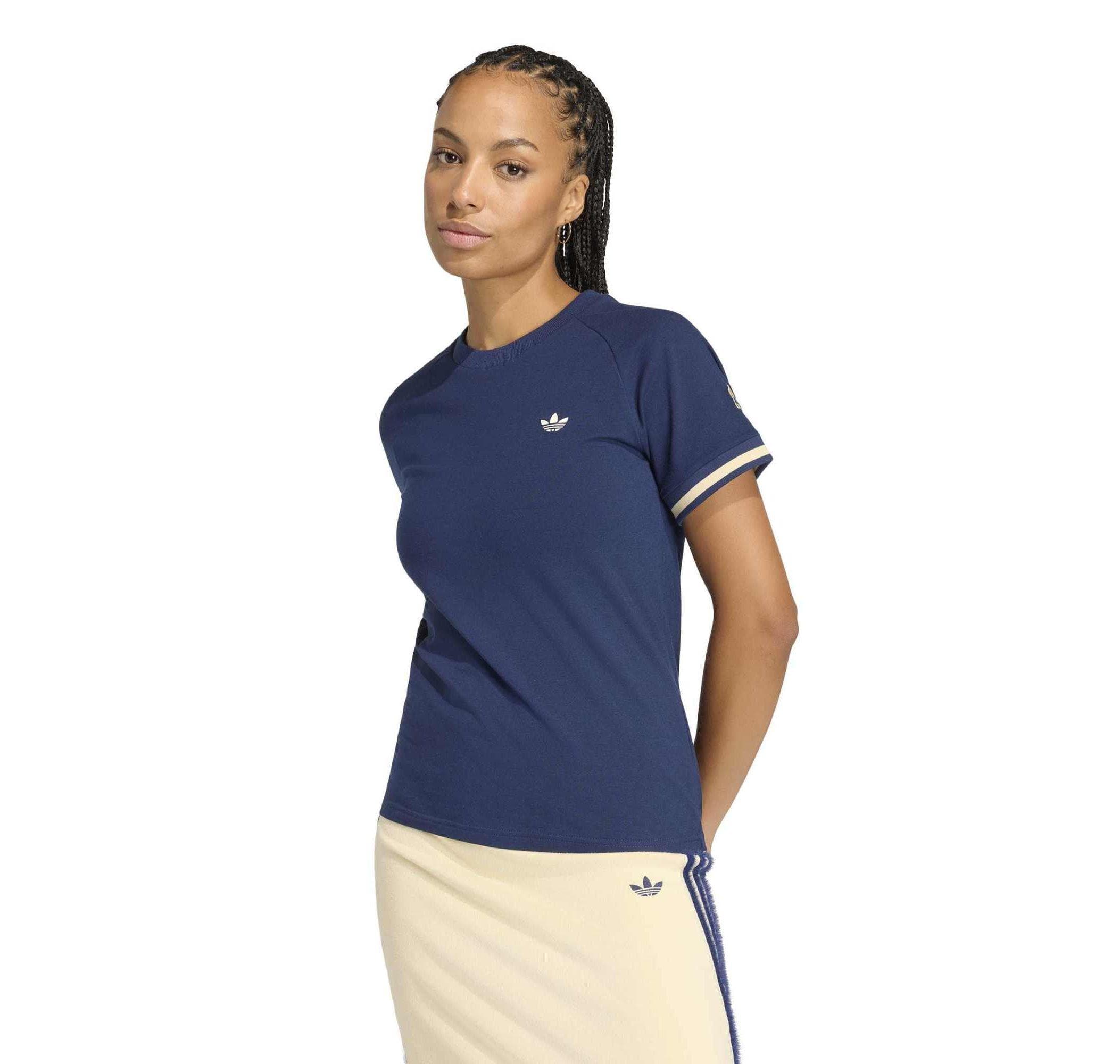 adidas adidas Graphıc Tee Kadın T-Shirt Lacivert