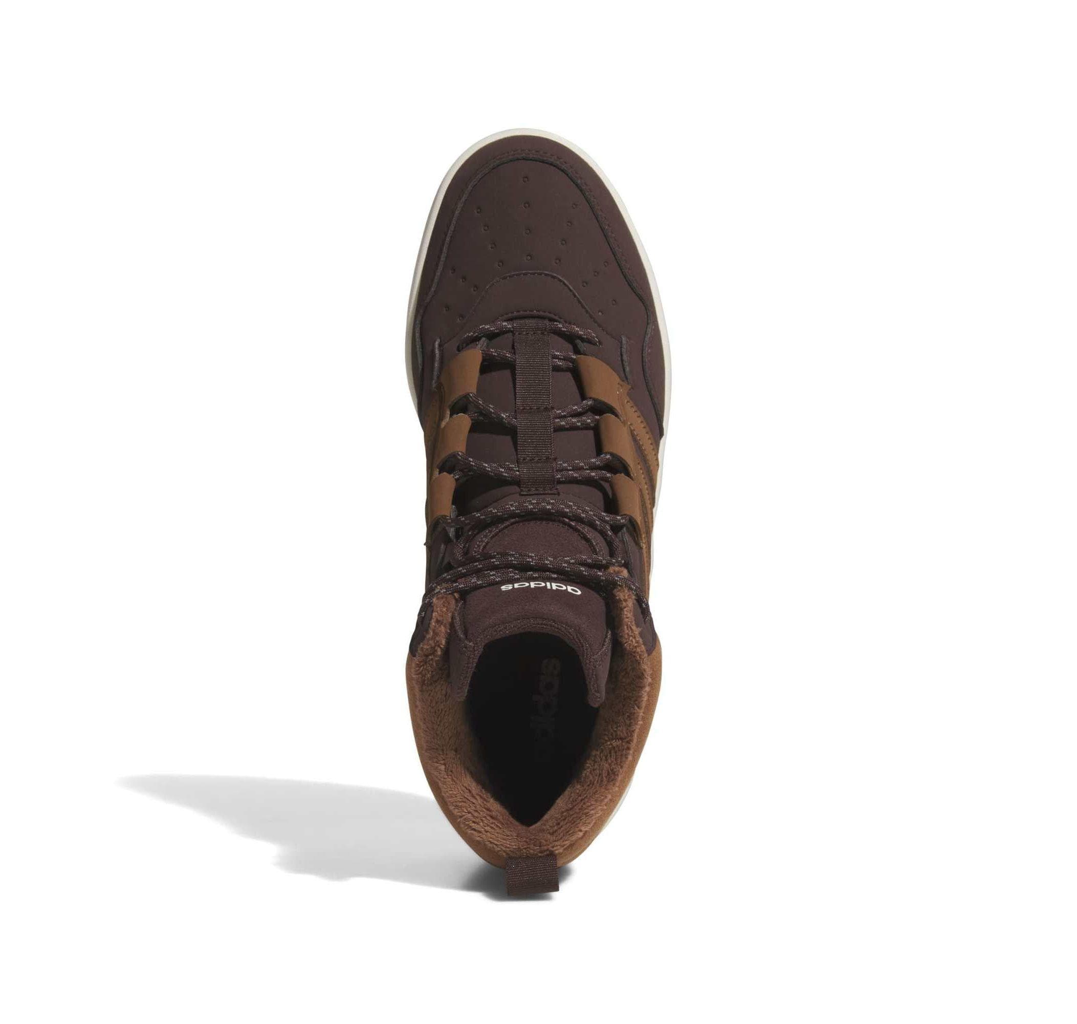 adidas adidas Hoops 4.0 Mıd Wınterızed Erkek Spor Ayakkabı Kahve - 4