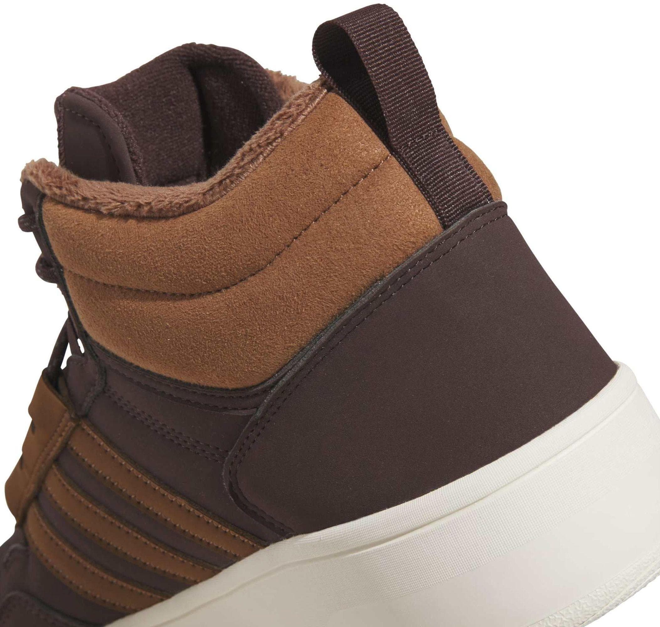adidas adidas Hoops 4.0 Mıd Wınterızed Erkek Spor Ayakkabı Kahve - 7
