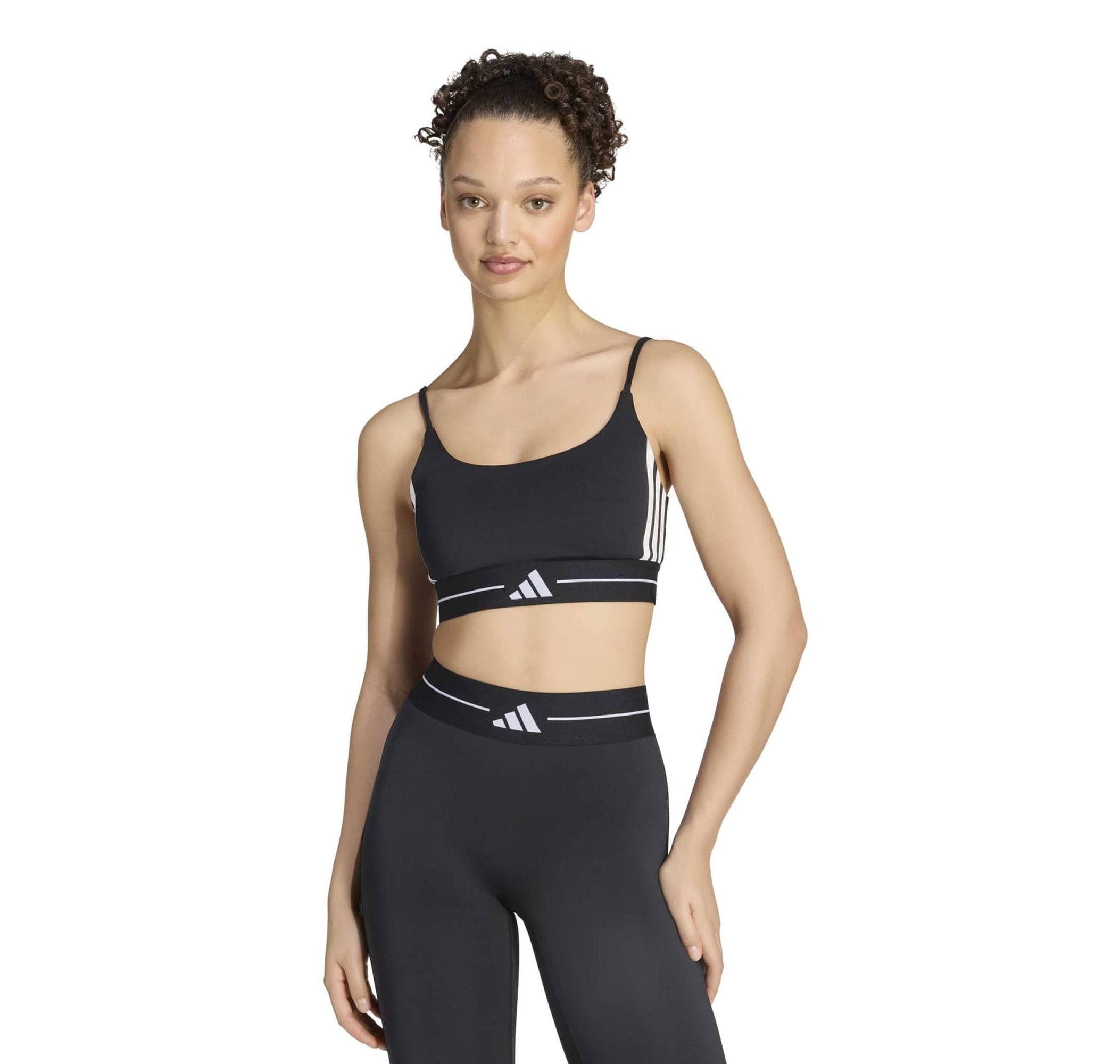 adidas adidas Hyg Padded Bra Kadın Büstiyer Siyah