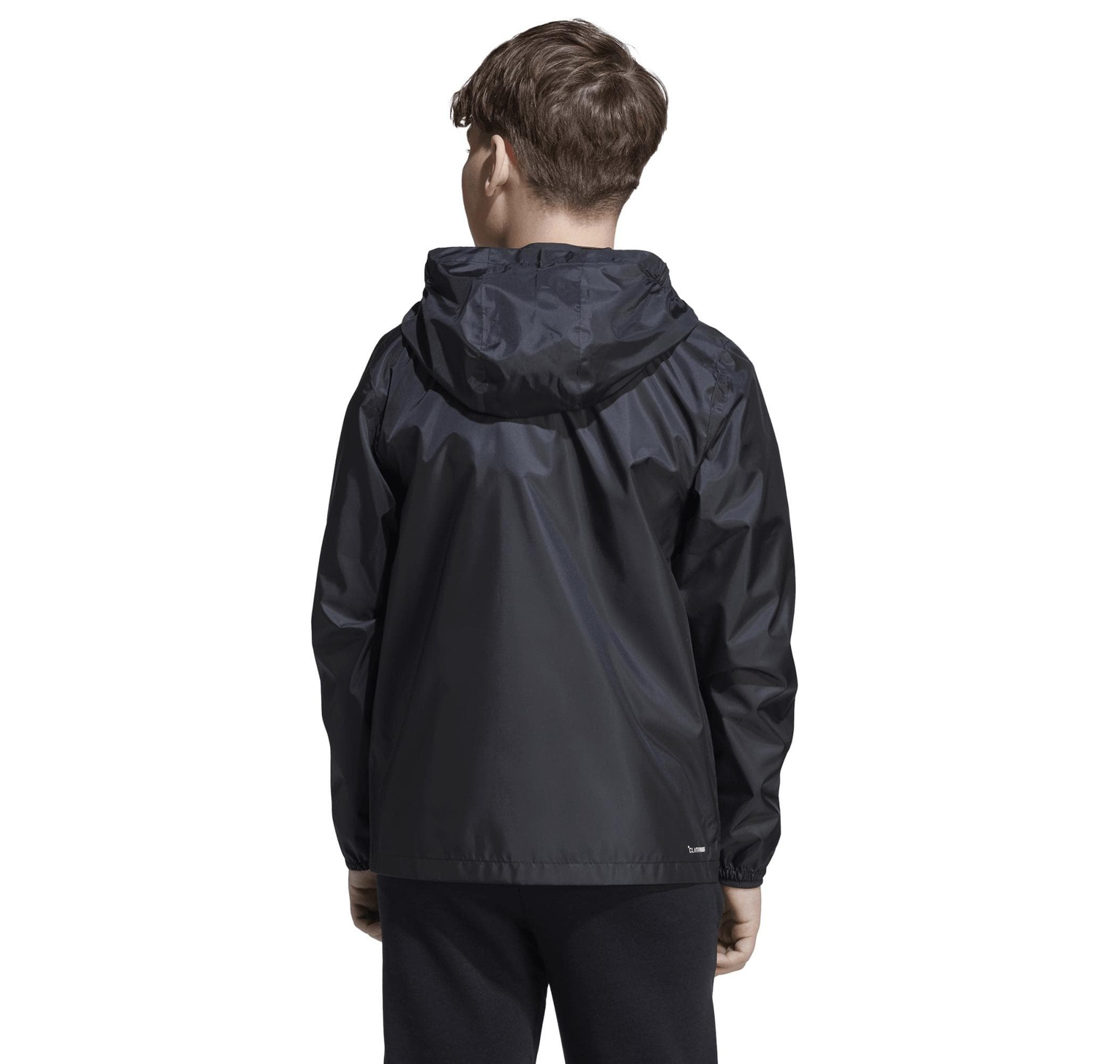 adidas adidas J Raın Jkt Çocuk Yağmurluk-Rüzgarlık Siyah - 3