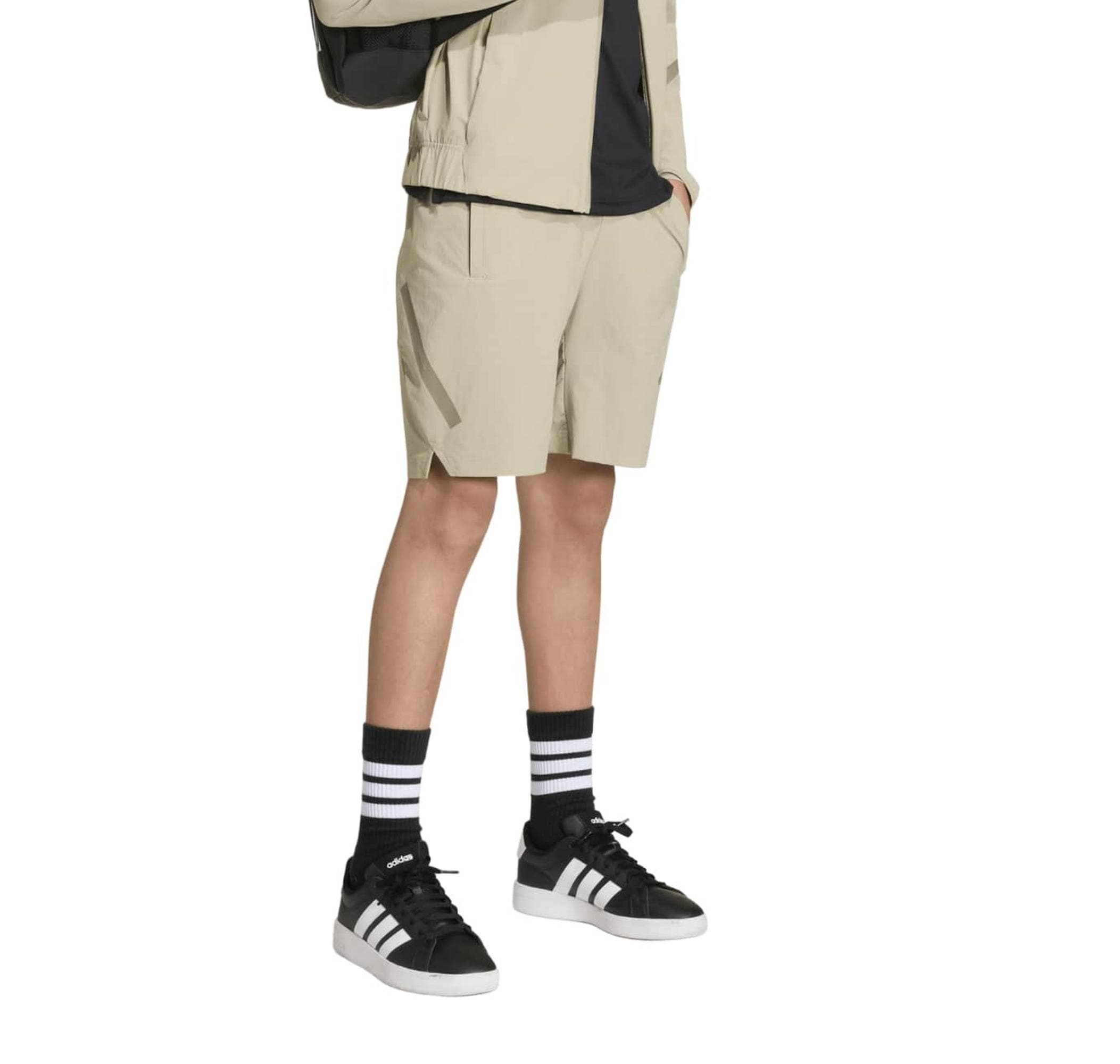 adidas adidas J Z.n.e. Wv Sh Çocuk Şort Ve Kapri Sütlü Kahve - 3
