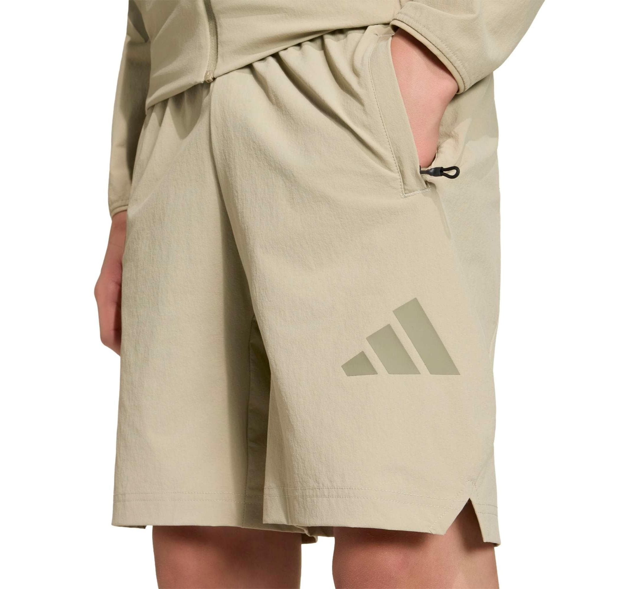 adidas adidas J Z.n.e. Wv Sh Çocuk Şort Ve Kapri Sütlü Kahve - 5