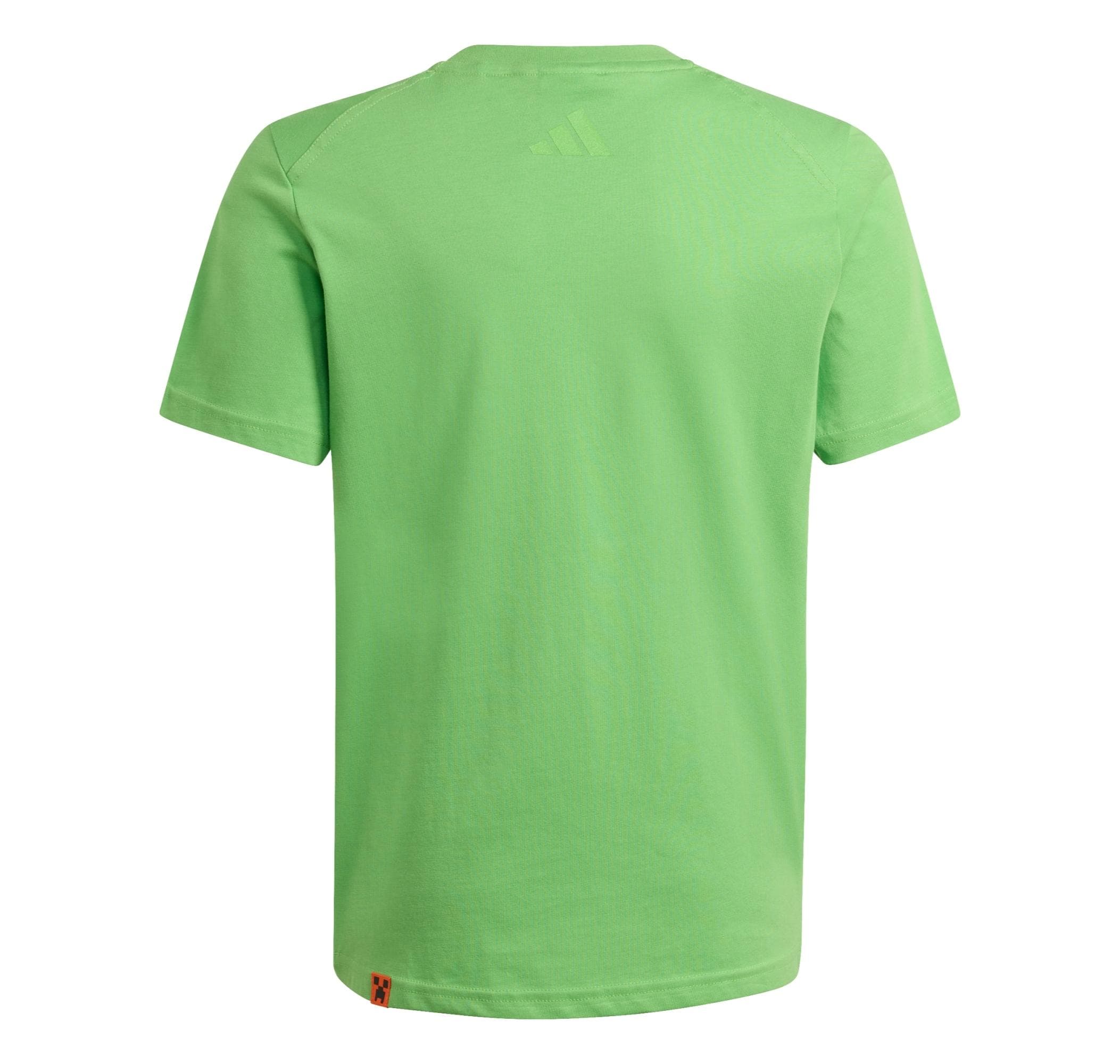 adidas adidas Minecraft Terrex Tee Çocuk T-Shirt Yeşil - 2