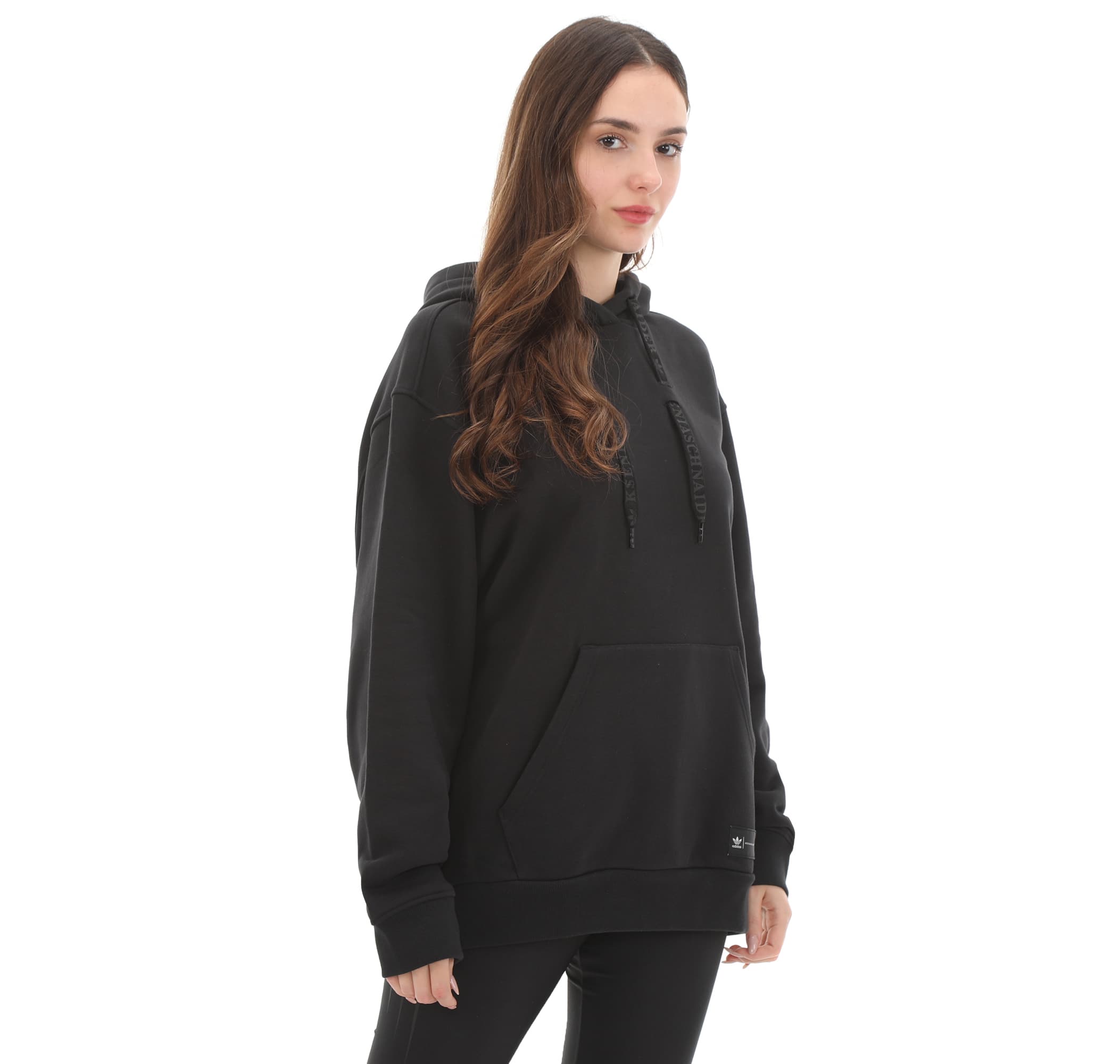 adidas adidas Ksenıa Pkt Hood Kadın Sweatshirt Siyah - 2