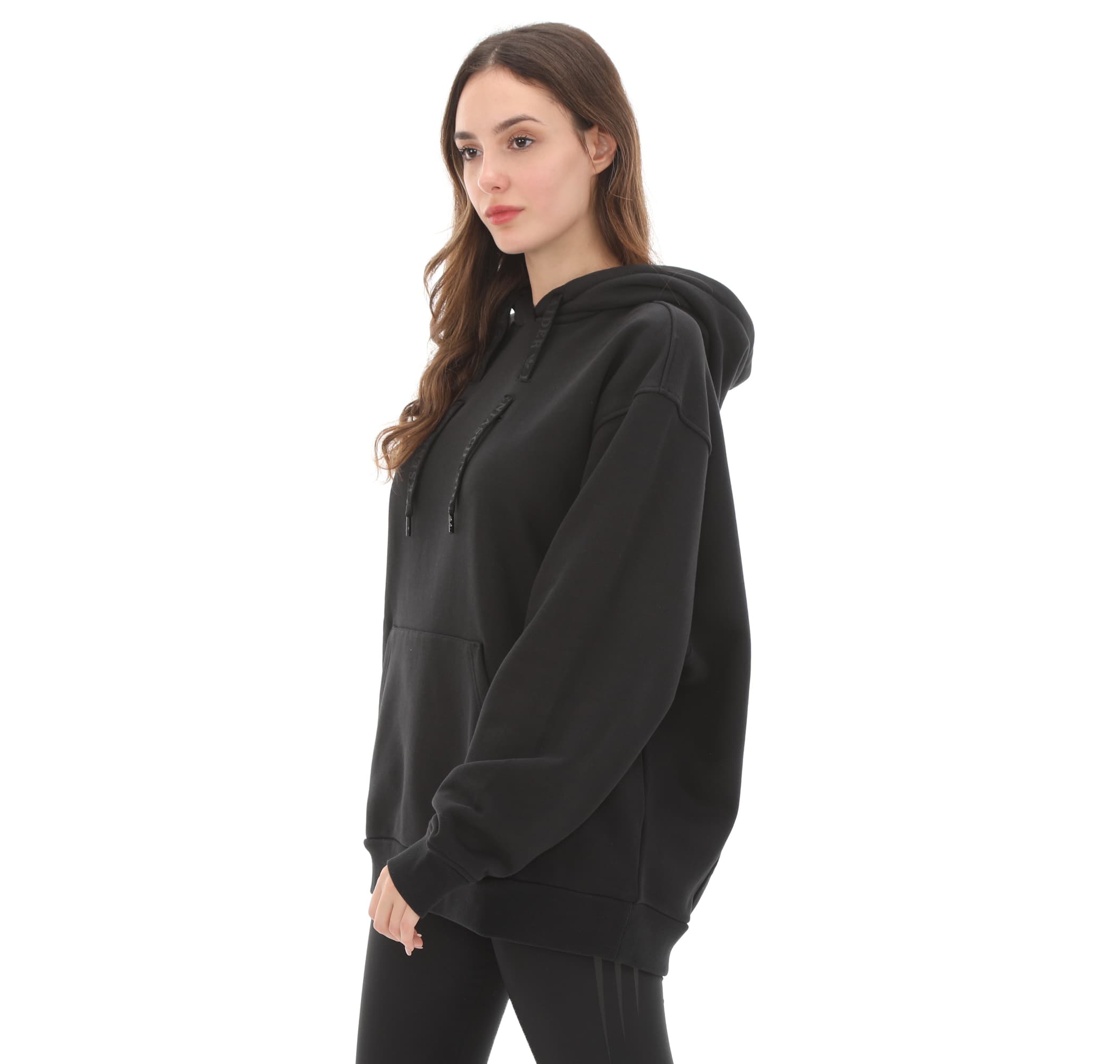 adidas adidas Ksenıa Pkt Hood Kadın Sweatshirt Siyah - 3