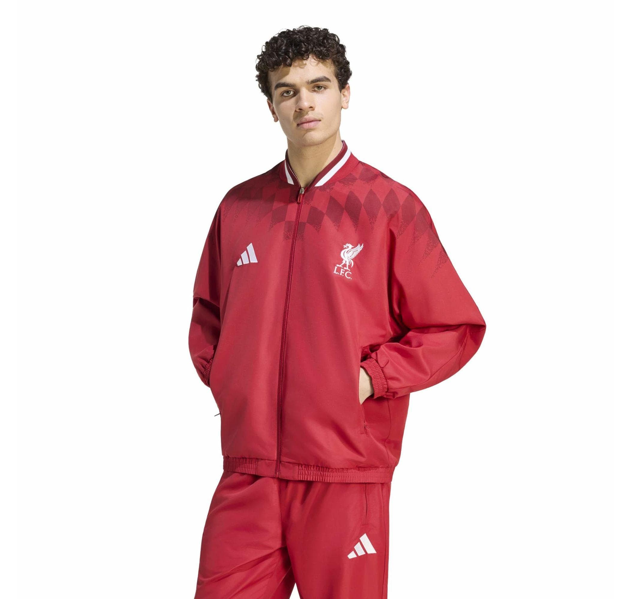 adidas adidas Lfc St Tt Erkek Ceket Kırmızı