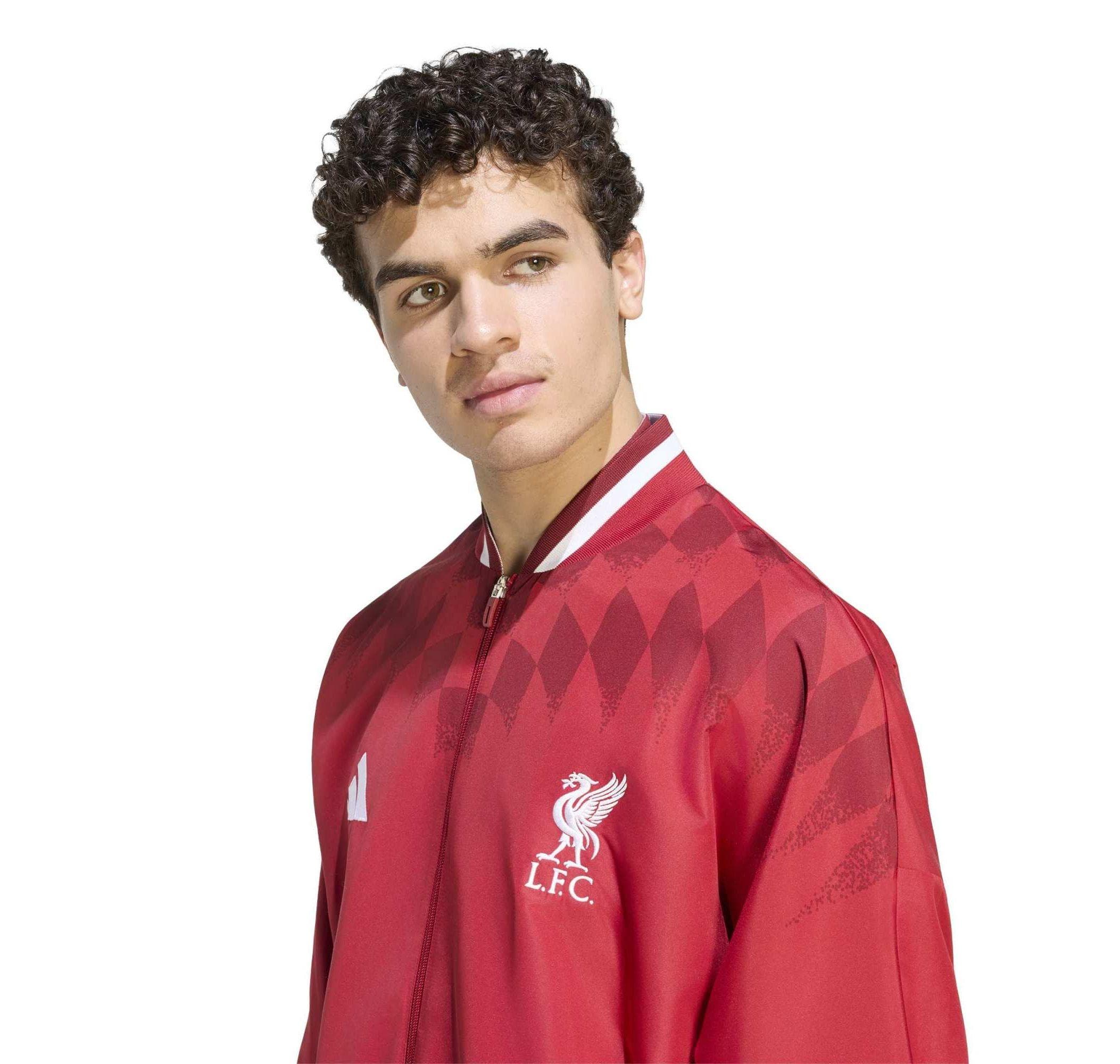adidas adidas Lfc St Tt Erkek Ceket Kırmızı - 4
