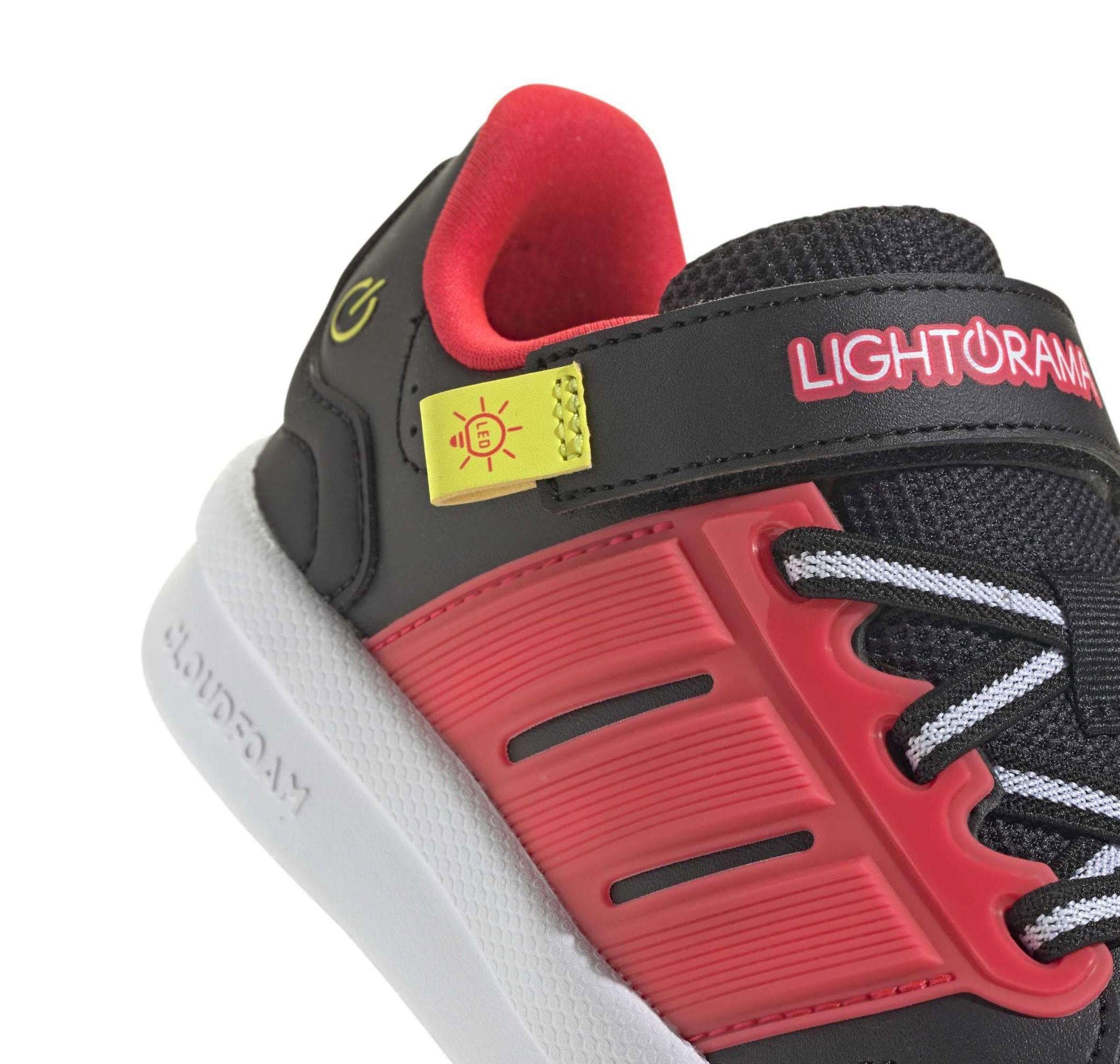 adidas adidas Lıghtorama Court El C Çocuk Spor Ayakkabı Siyah - 6