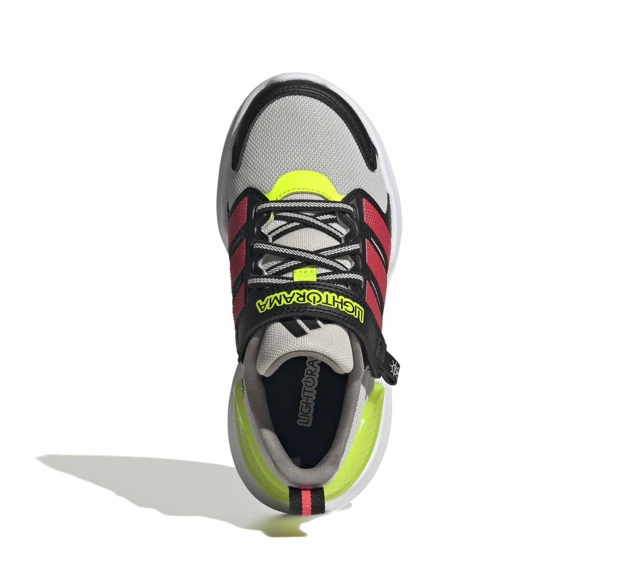 adidas adidas Lıghtorama Rnr El C Çocuk Spor Ayakkabı Gri - 4