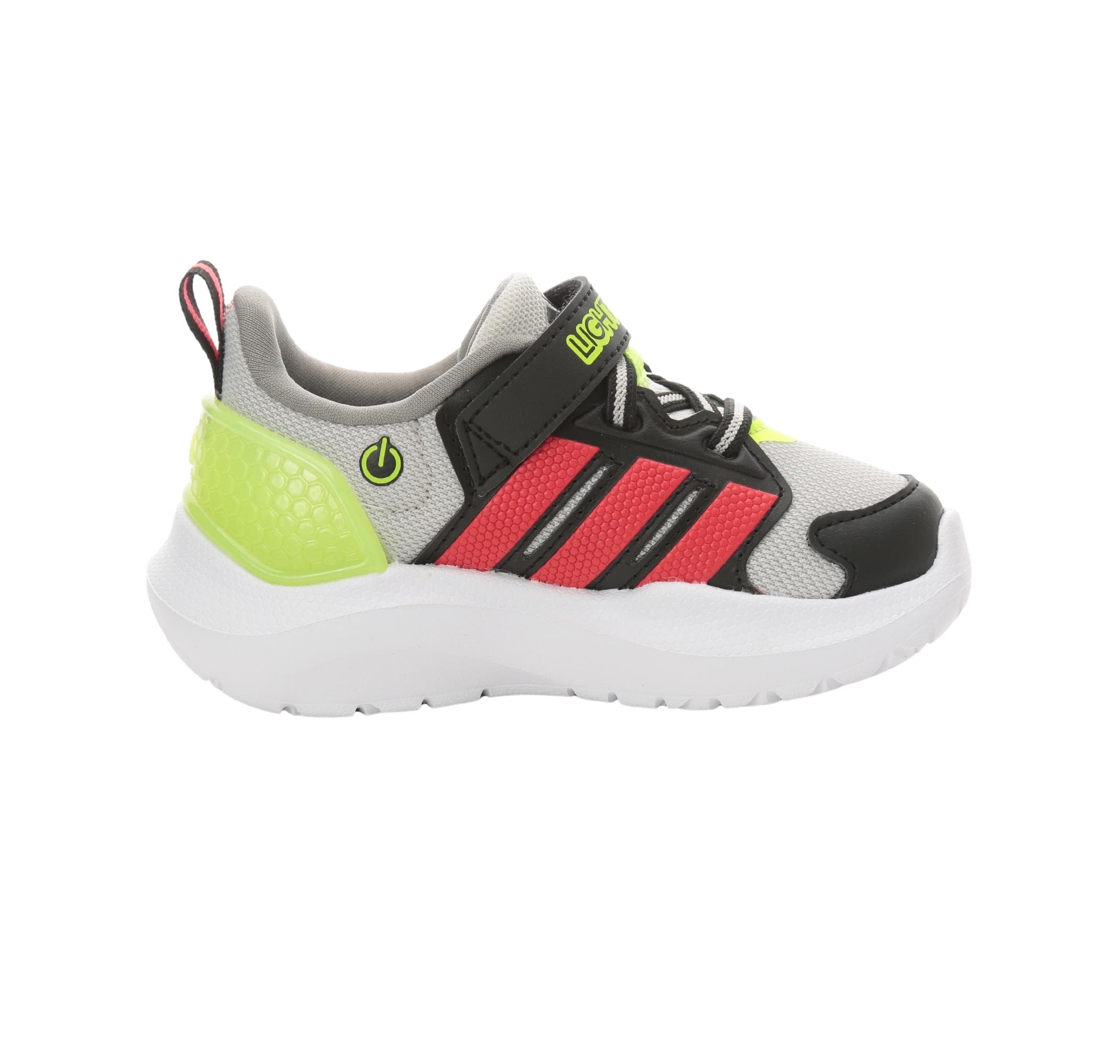adidas adidas Lıghtorama Rnr El I Bebek Spor Ayakkabı Gri - 4