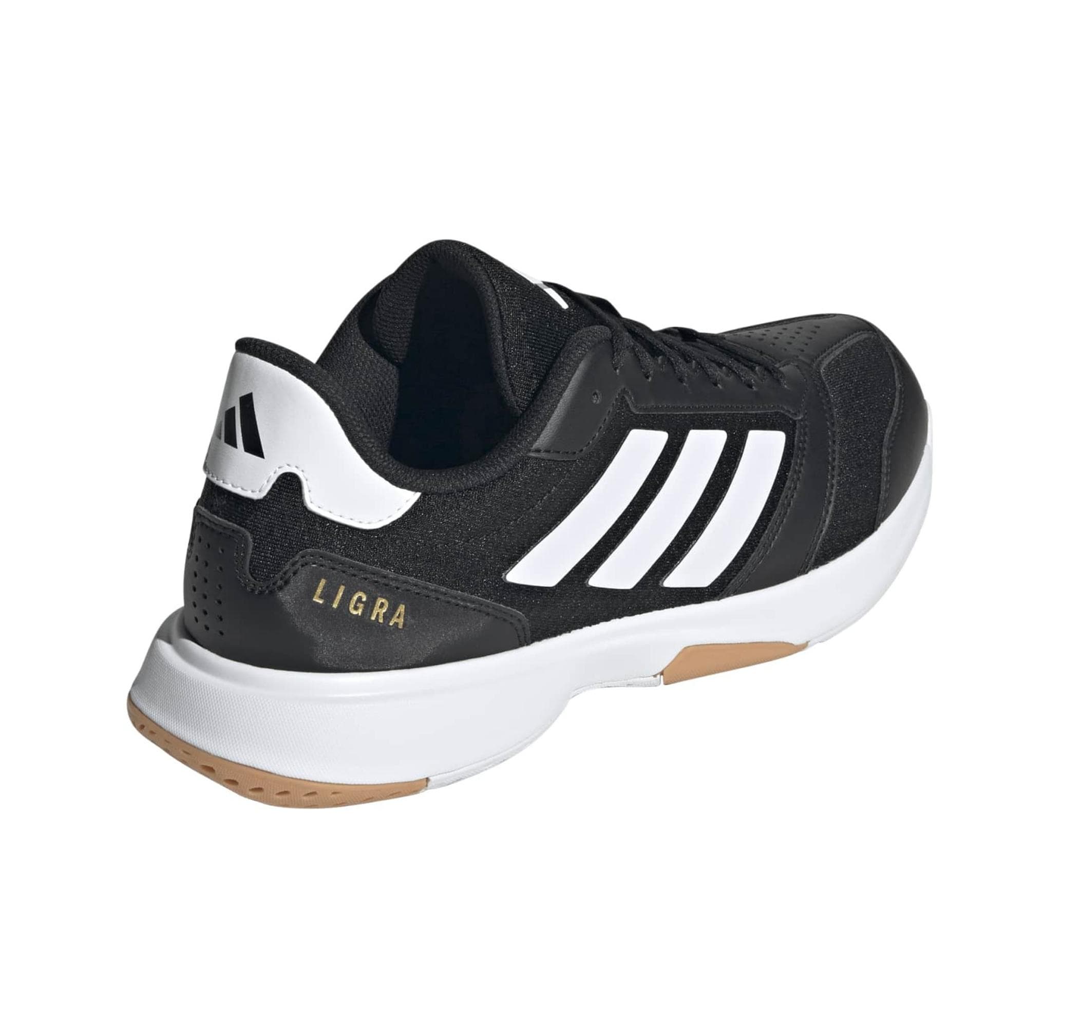 adidas adidas Ligra 8 M Erkek Spor Ayakkabı Siyah - 3