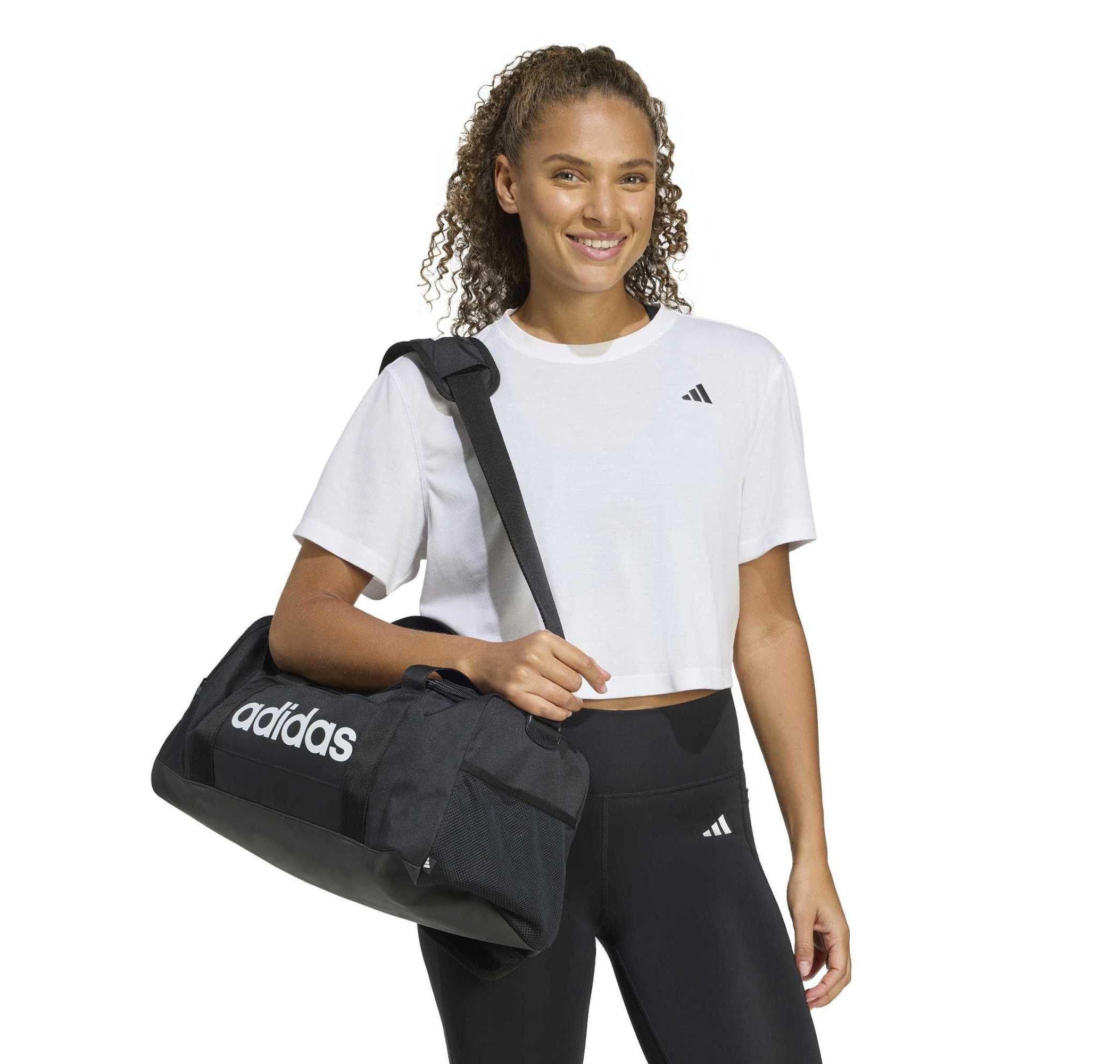 adidas adidas Lınear Duffel S Spor Çantası Siyah - 5