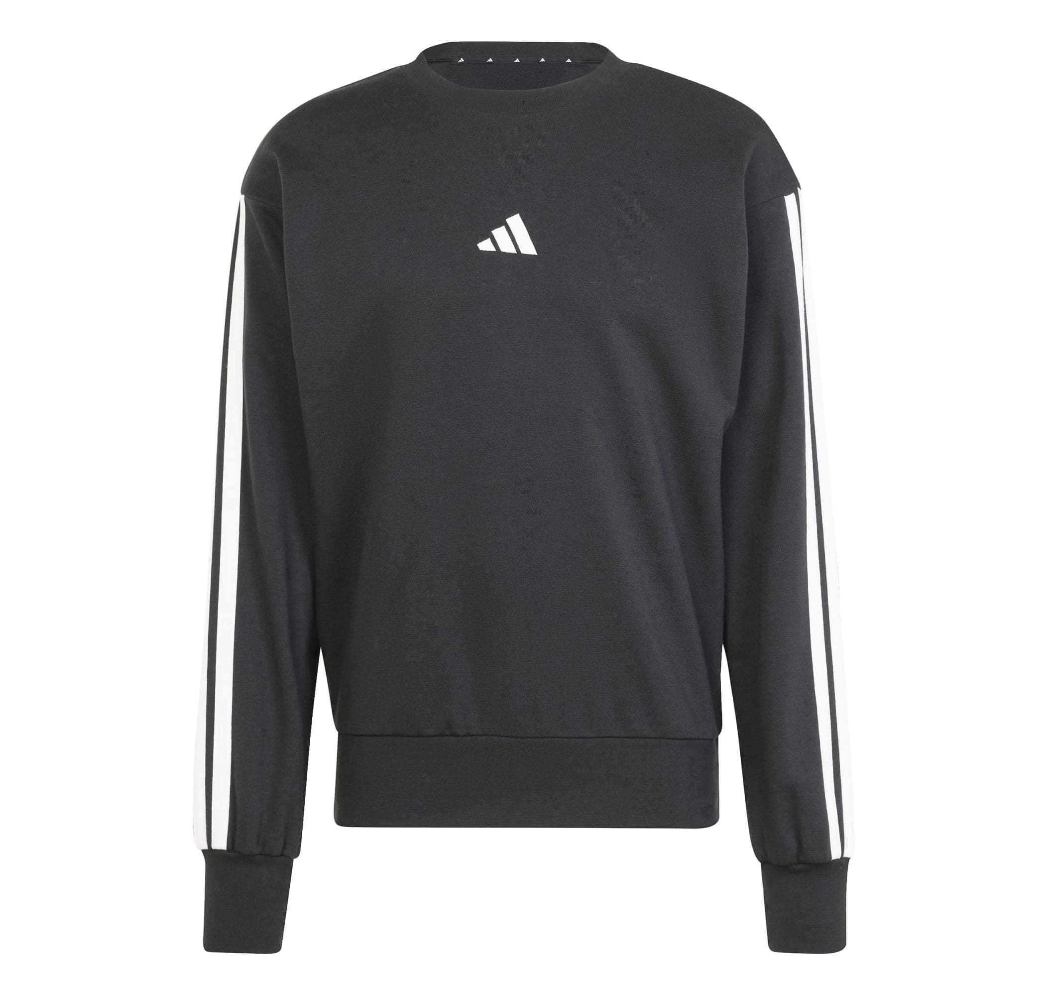 adidas adidas M 3S Ft Swt Erkek Sweatshirt Siyah
