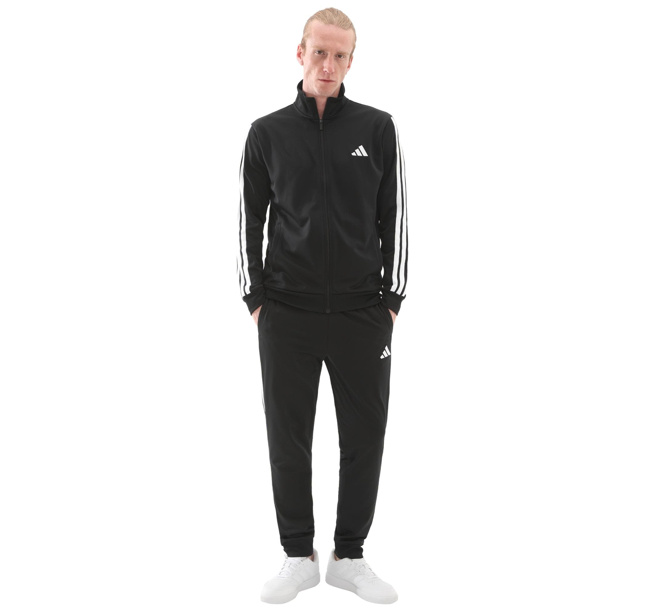 adidas adidas M 3S Tr Tt Ts Erkek Eşofman Takımı Siyah