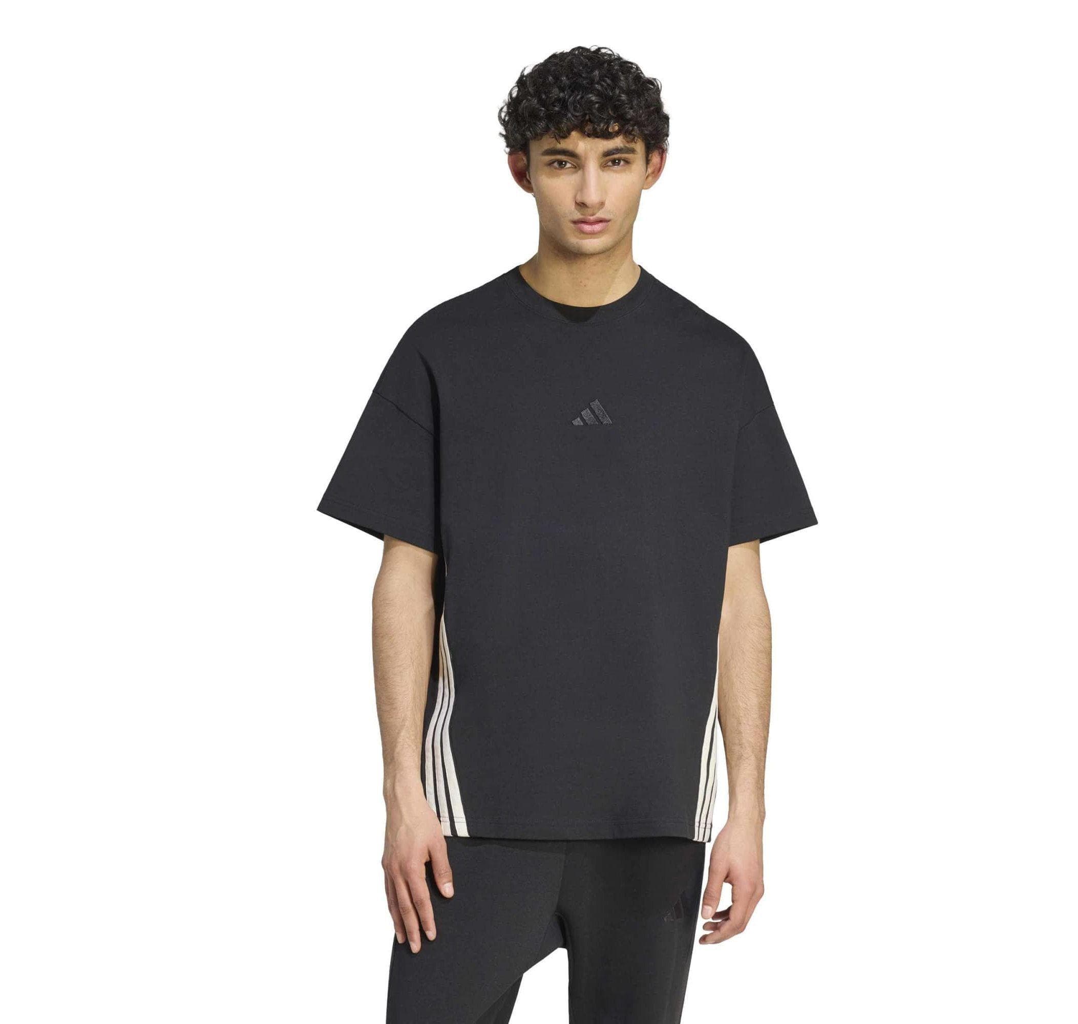 adidas adidas M Ak 3S Tee Lo Erkek T-Shirt Siyah