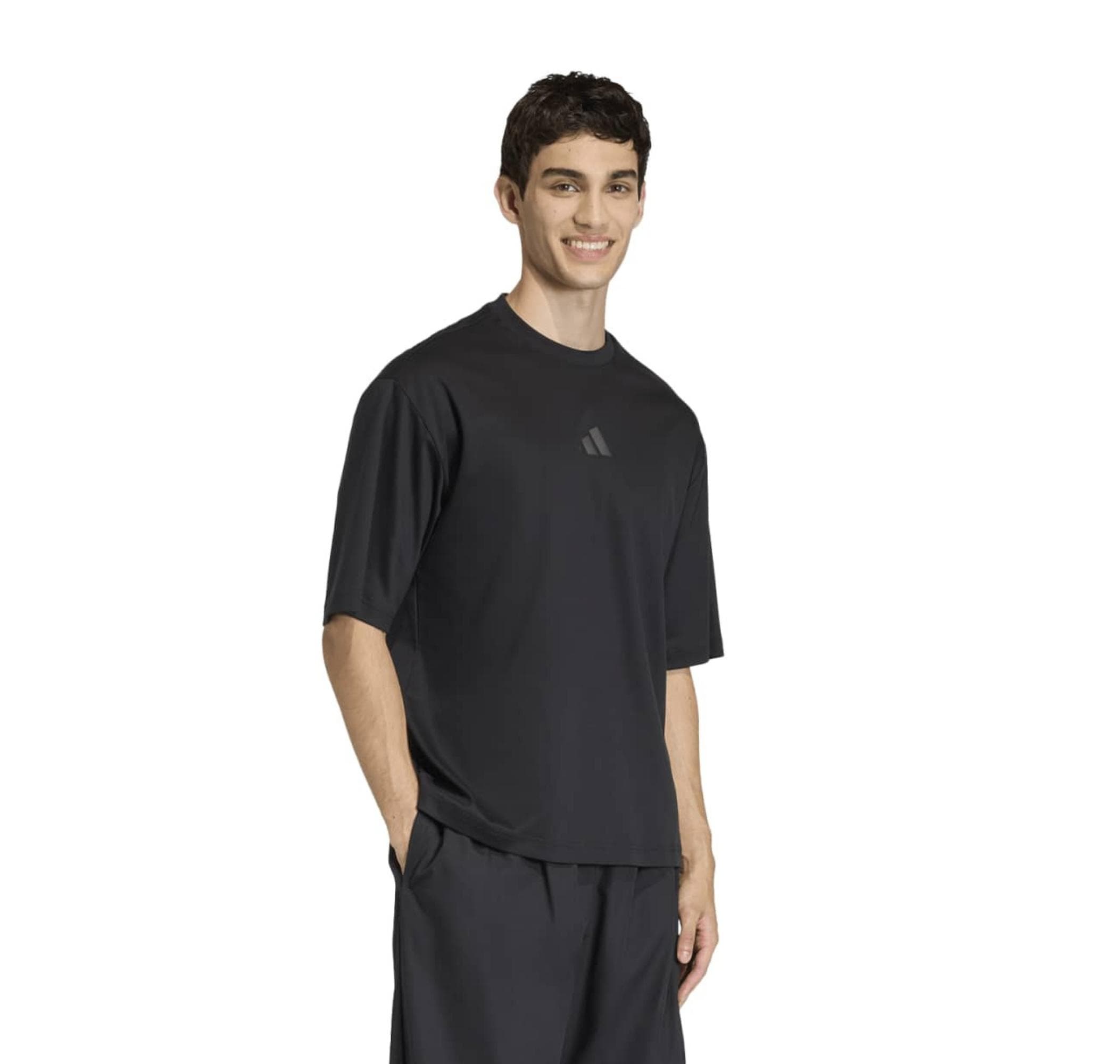 adidas adidas M Ct Upf Tee Erkek T-Shirt Siyah - 2