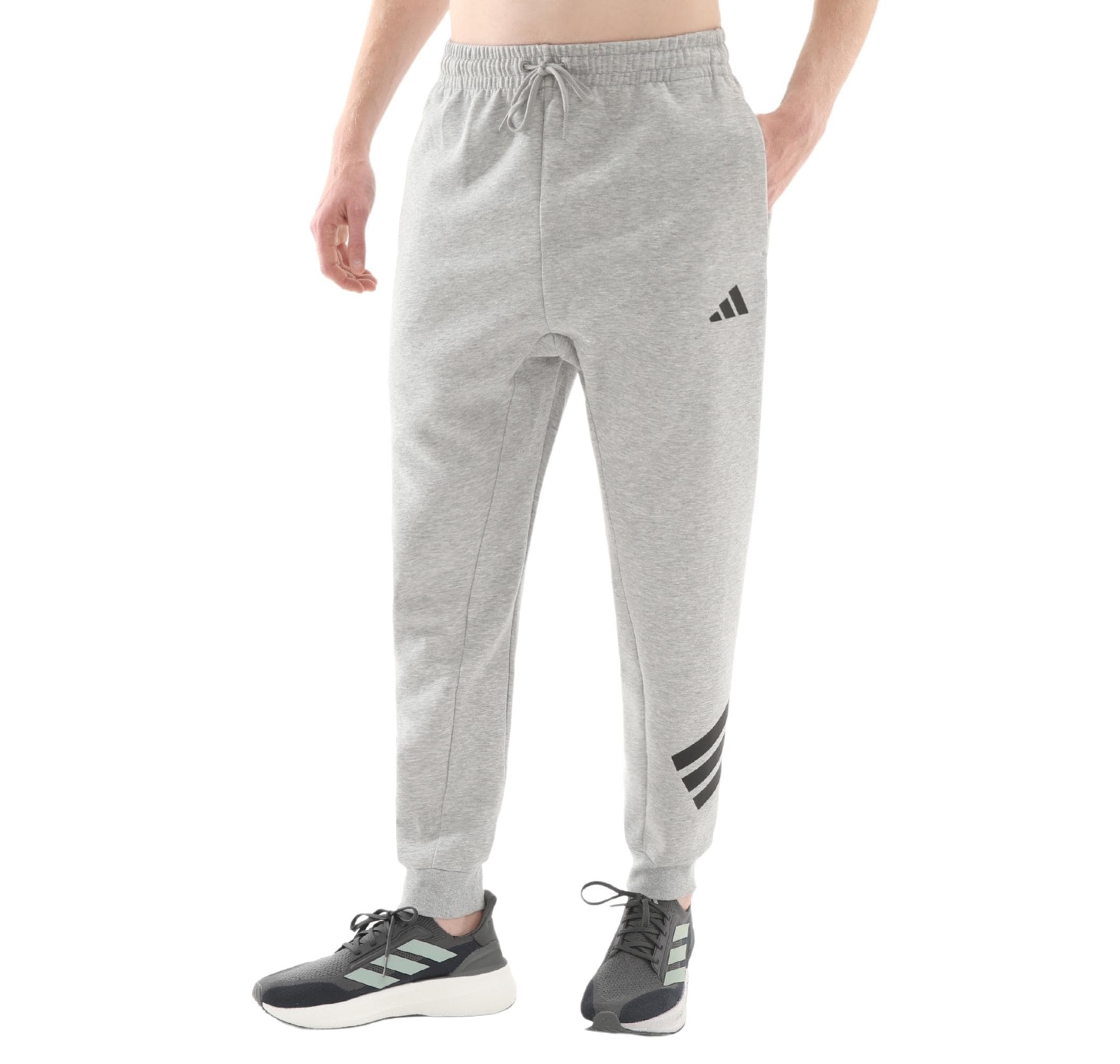 adidas adidas M Fı 3S Pt Erkek Eşofman Altı Gri - 2