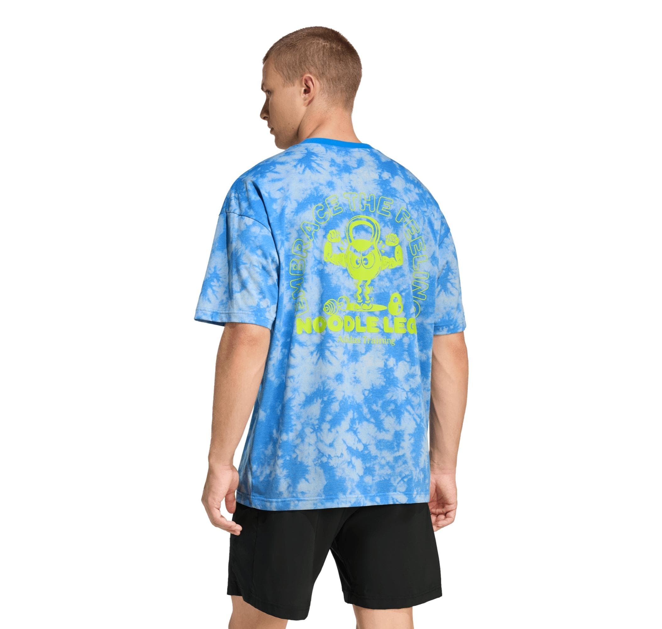 adidas adidas M Fun Traın G T Erkek T-Shirt Mavi - 2