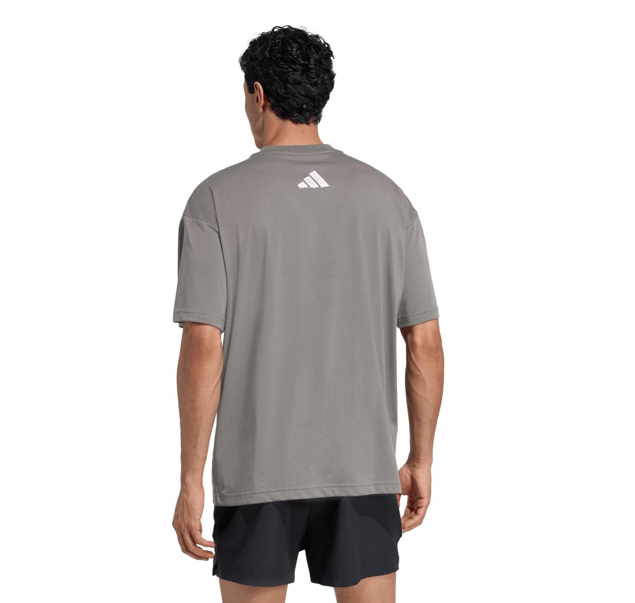 adidas adidas M Primelift G T Erkek T-Shirt Gri - 3