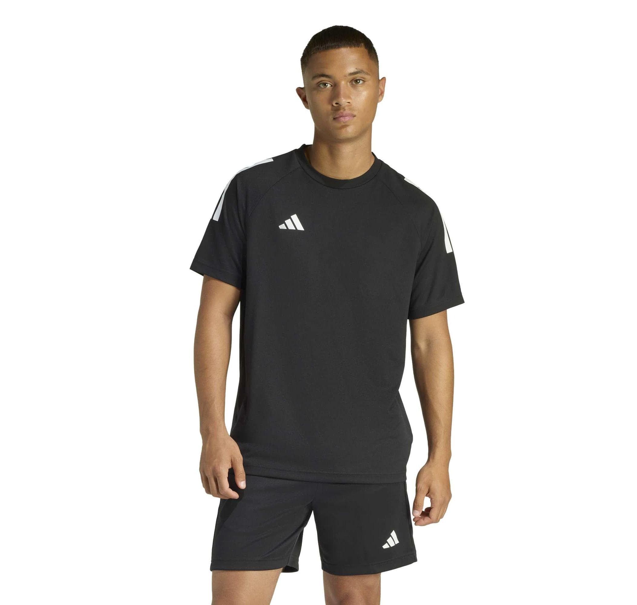 adidas adidas M Sereno 3S T Erkek T-Shirt Siyah