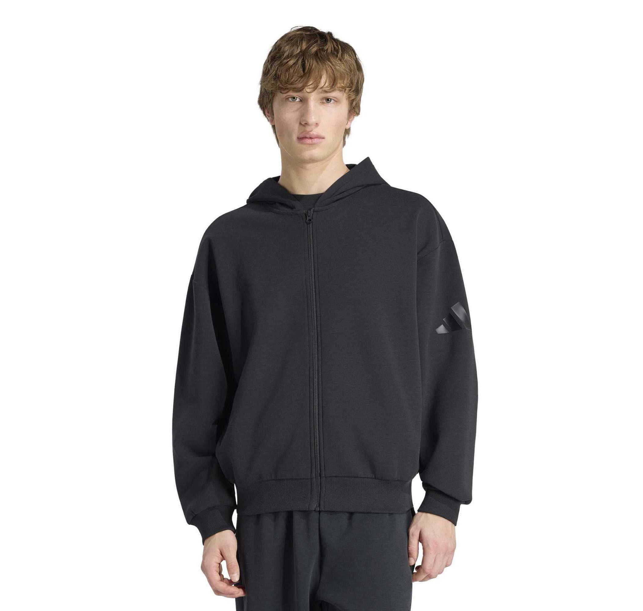 adidas adidas M Sl Fz Hd Erkek Ceket Siyah