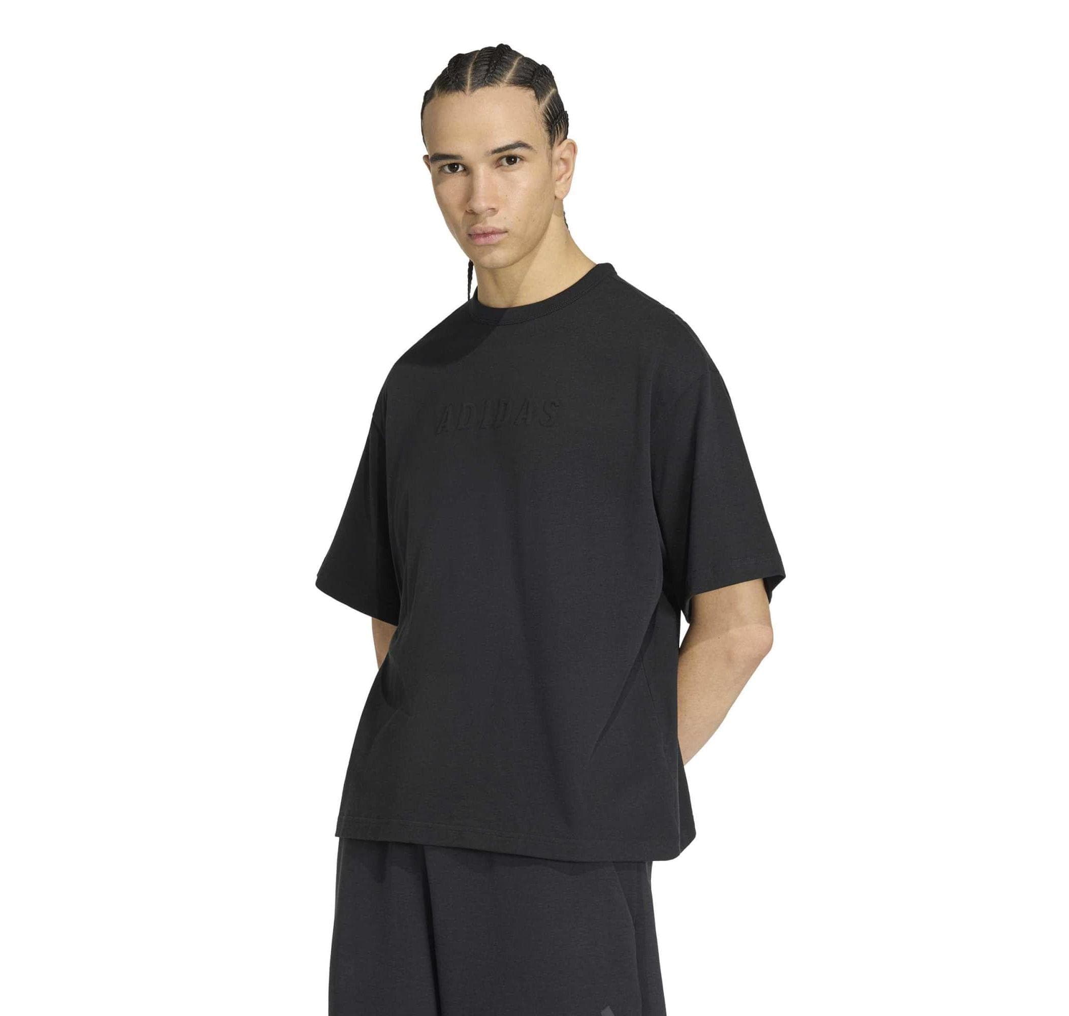 adidas adidas M Sl Gfx T Erkek T-Shirt Siyah