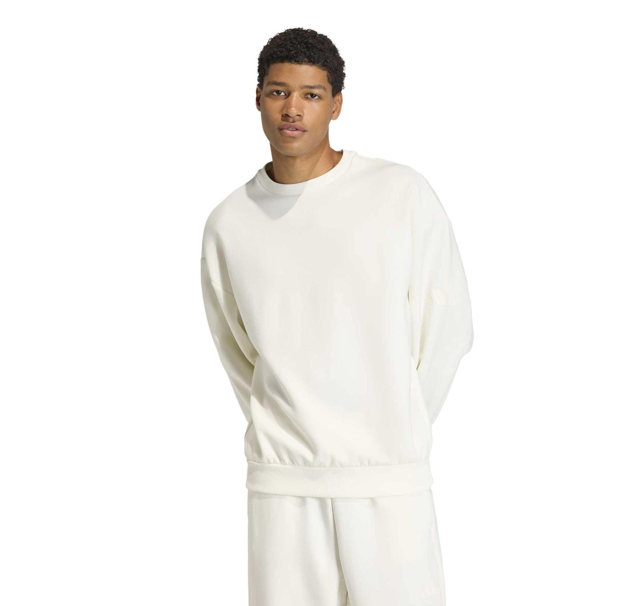 adidas adidas M Sl Sk Crew Erkek Sweatshirt Beyaz