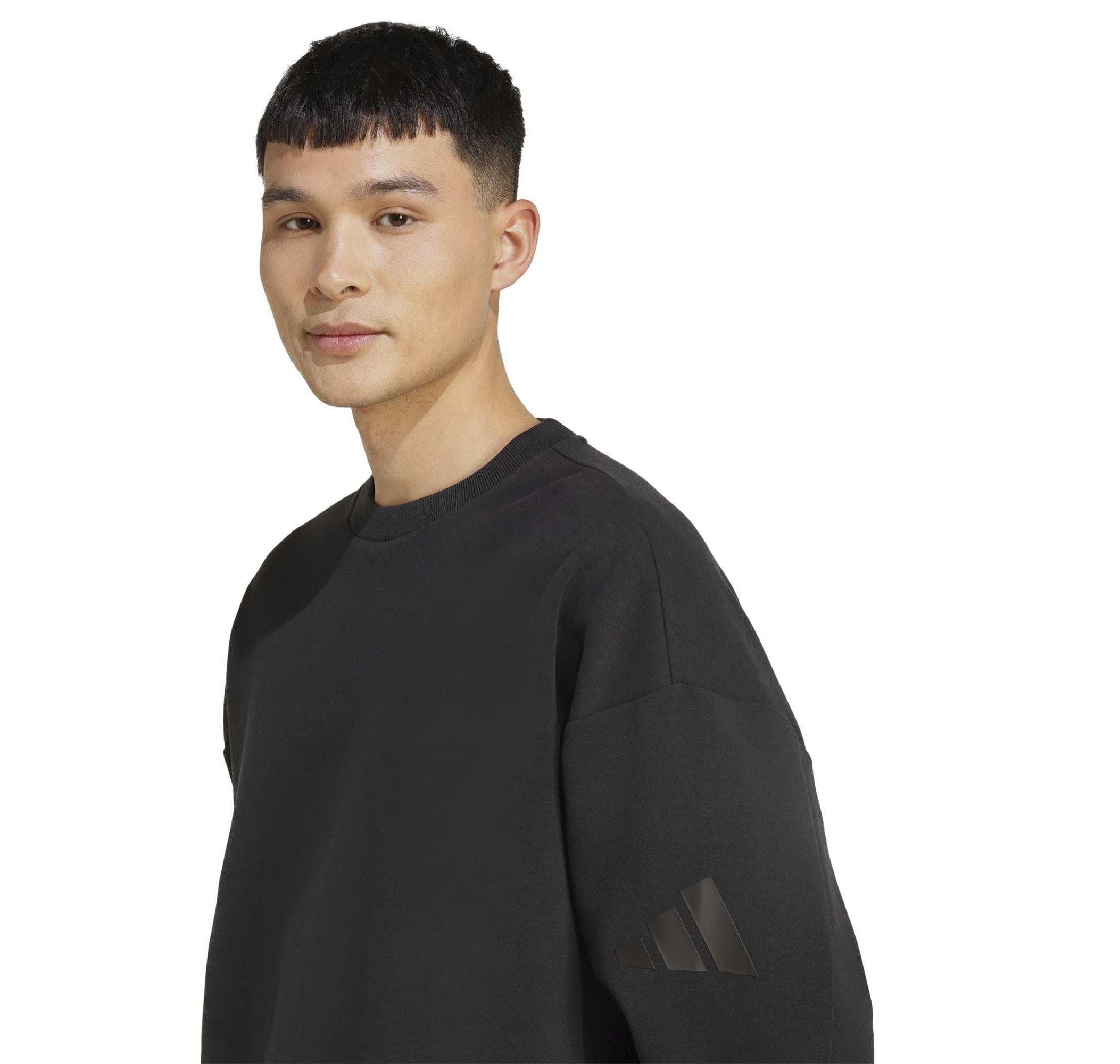 adidas adidas M Sl Sk Crew Erkek Sweatshirt Siyah - 4