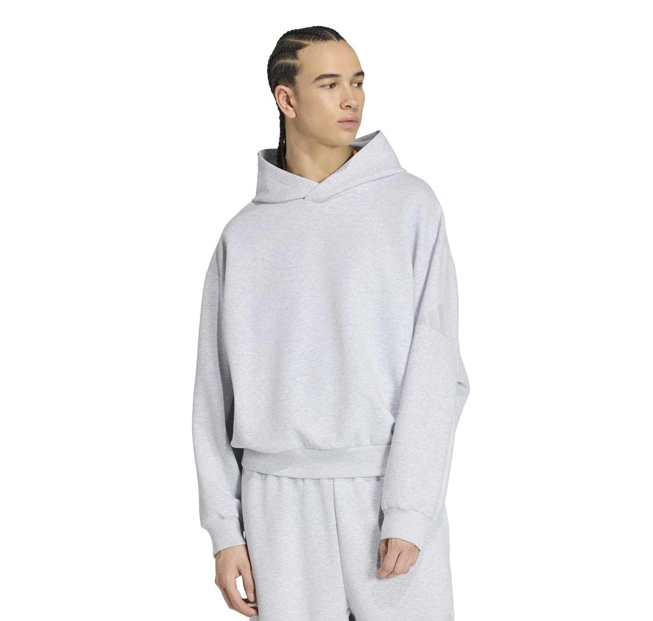 adidas adidas M Sl Sk Hd Erkek Sweatshirt Gri