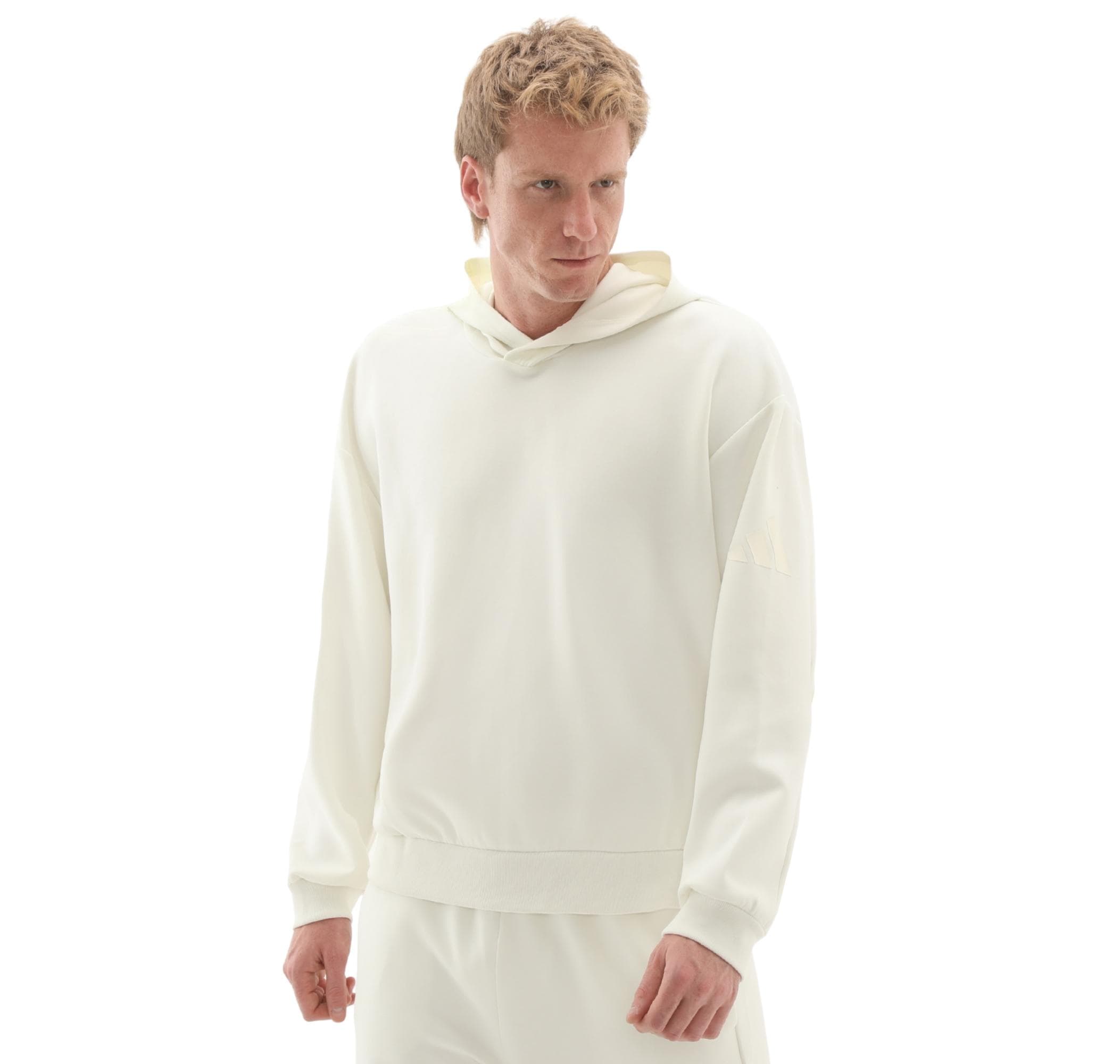 adidas adidas M Sl Sk Hd Erkek Sweatshirt Beyaz - 2