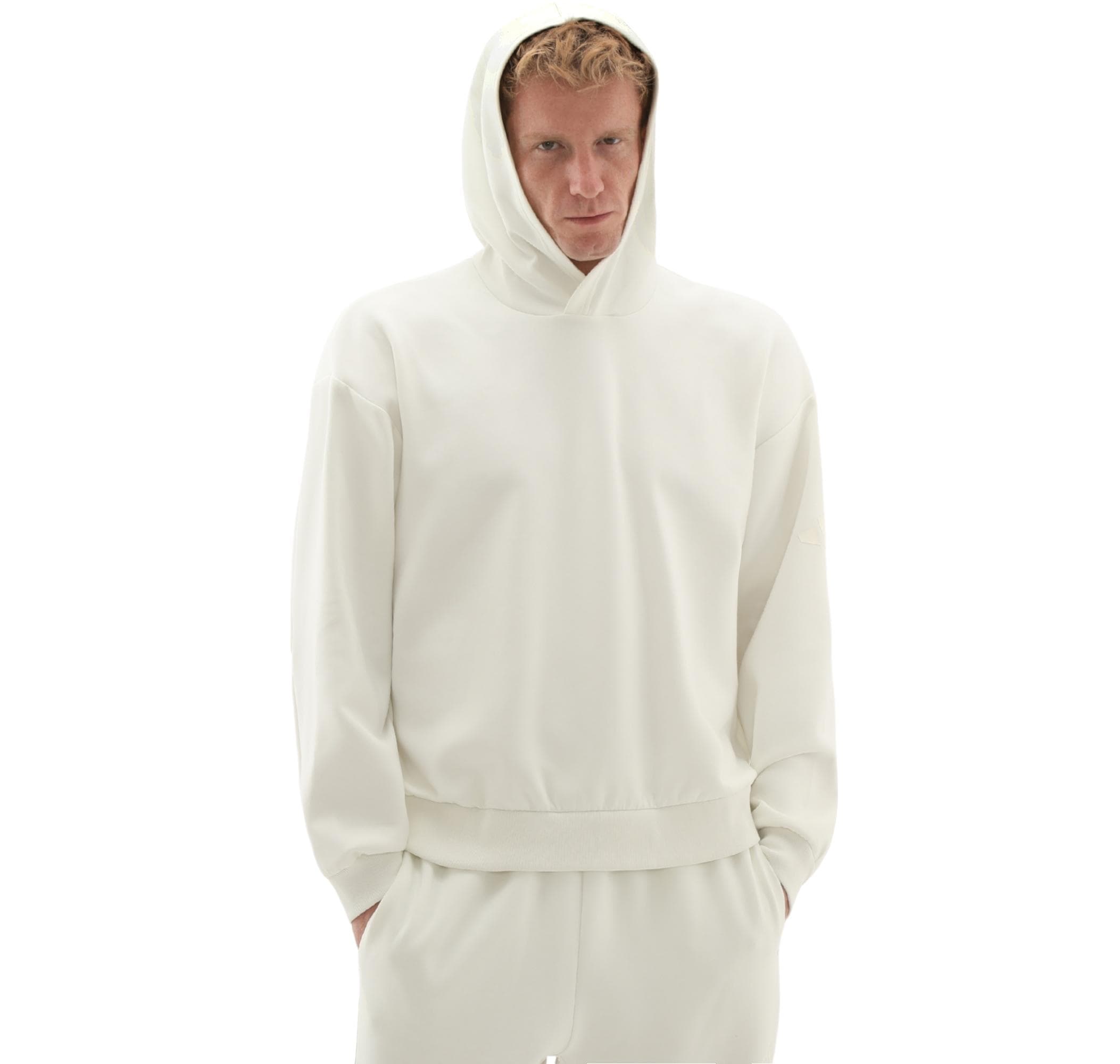 adidas adidas M Sl Sk Hd Erkek Sweatshirt Beyaz - 3