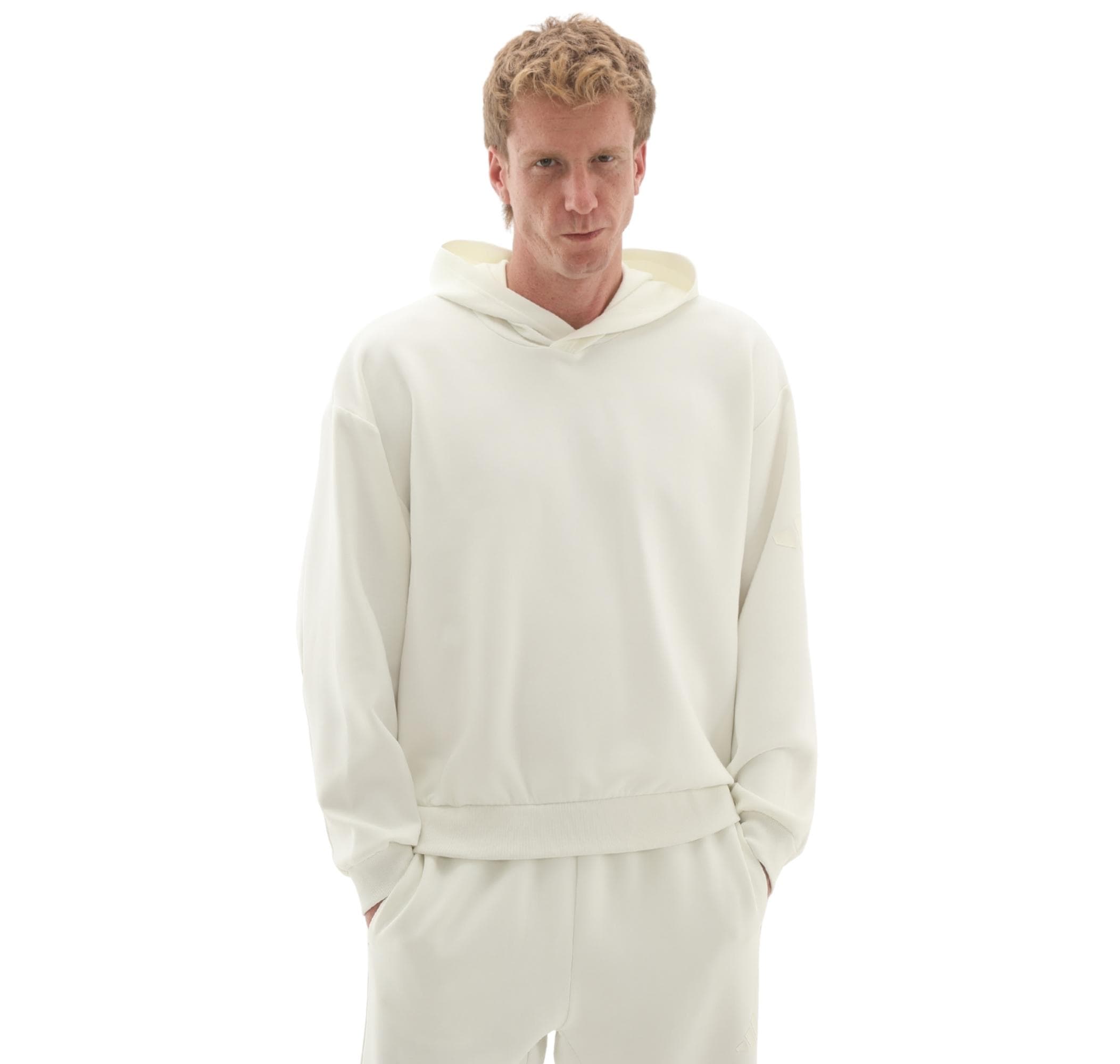 adidas adidas M Sl Sk Hd Erkek Sweatshirt Beyaz - 4