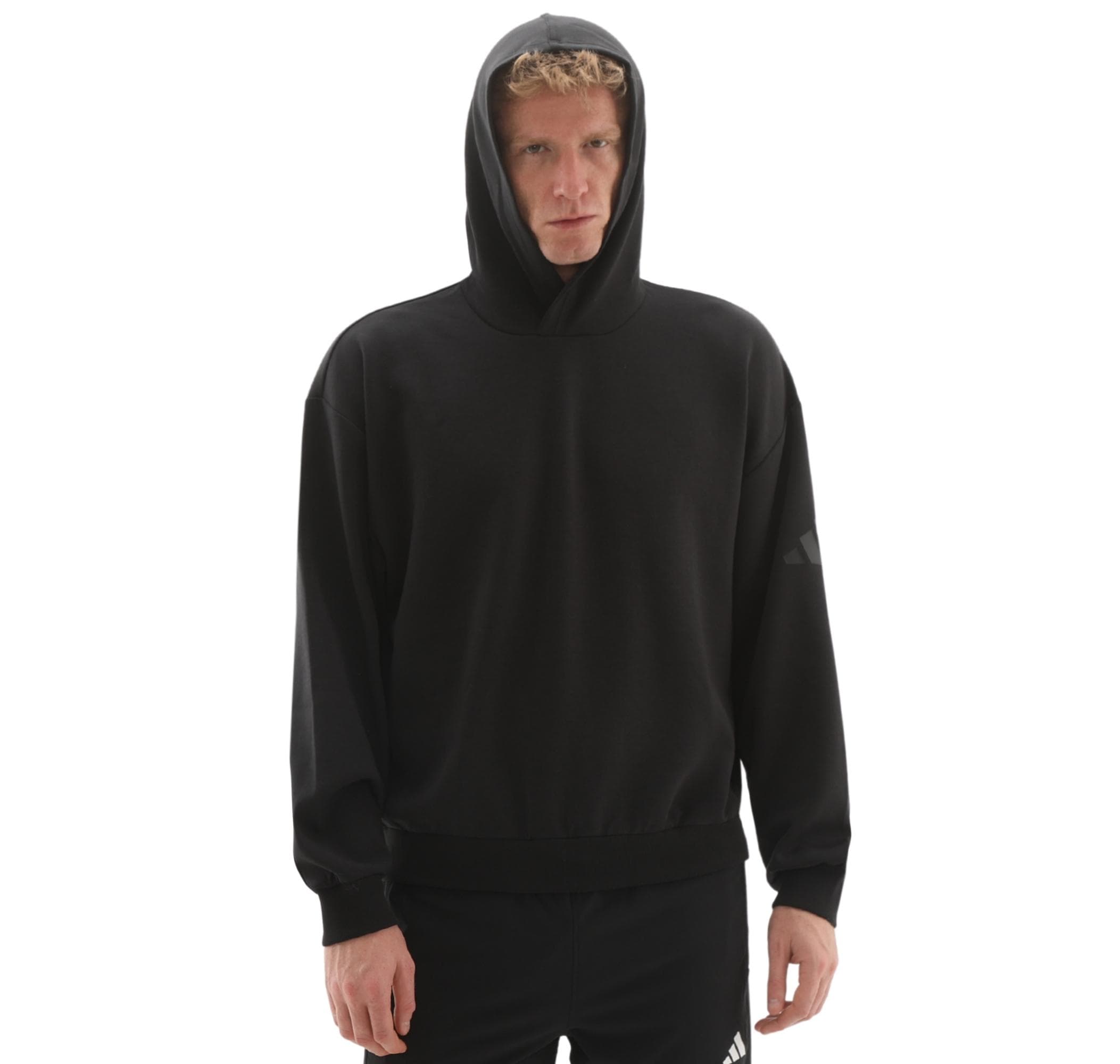 adidas adidas M Sl Sk Hd Erkek Sweatshirt Siyah - 3