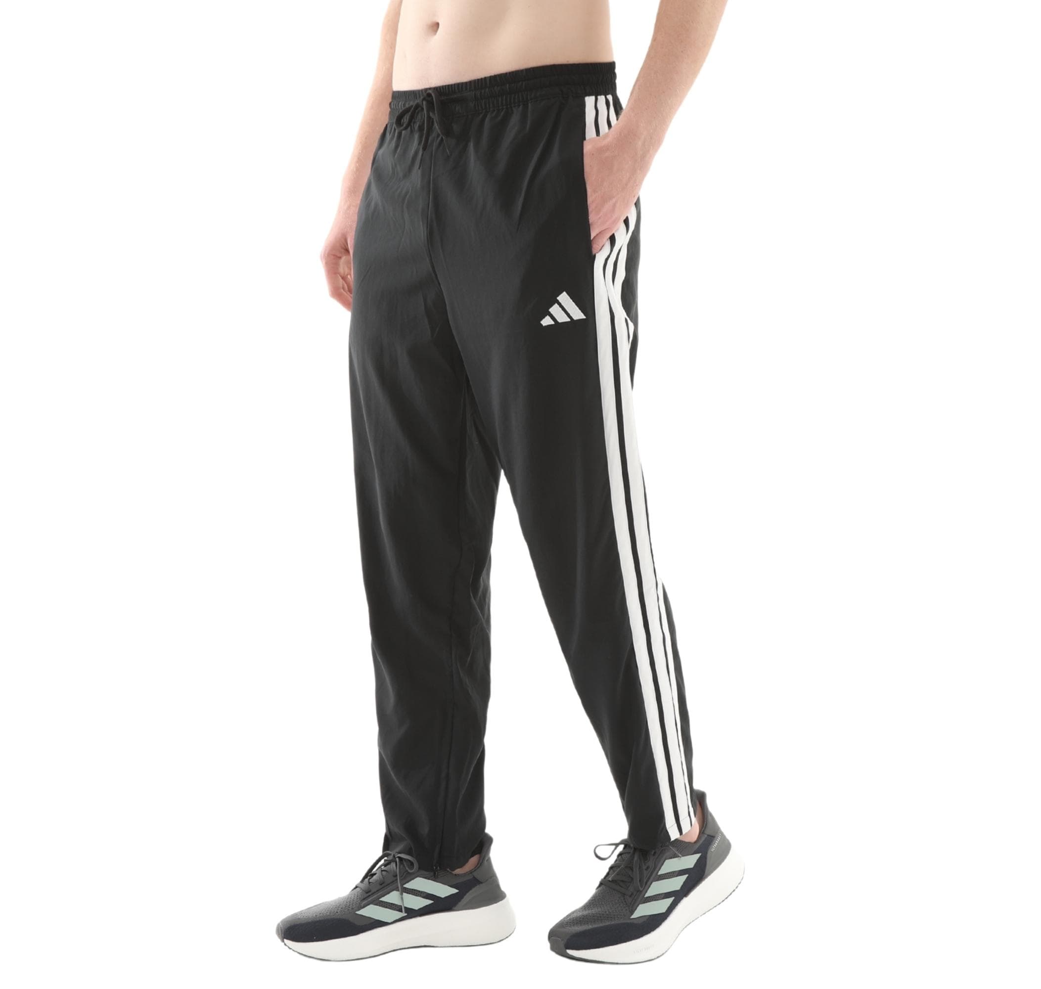 adidas adidas M Stnfrd Opt 3S Erkek Eşofman Altı Siyah - 2