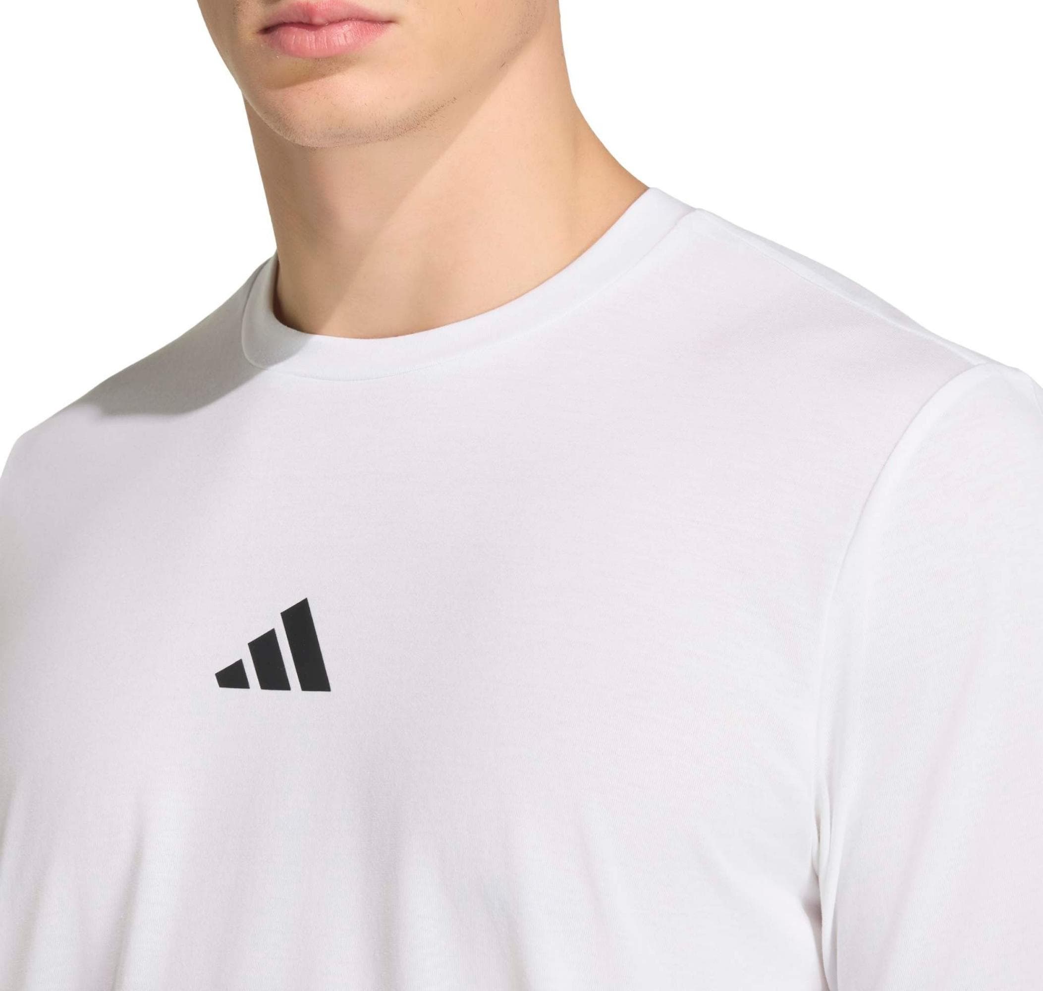 adidas adidas M Tech G T Erkek T-Shirt Beyaz - 3