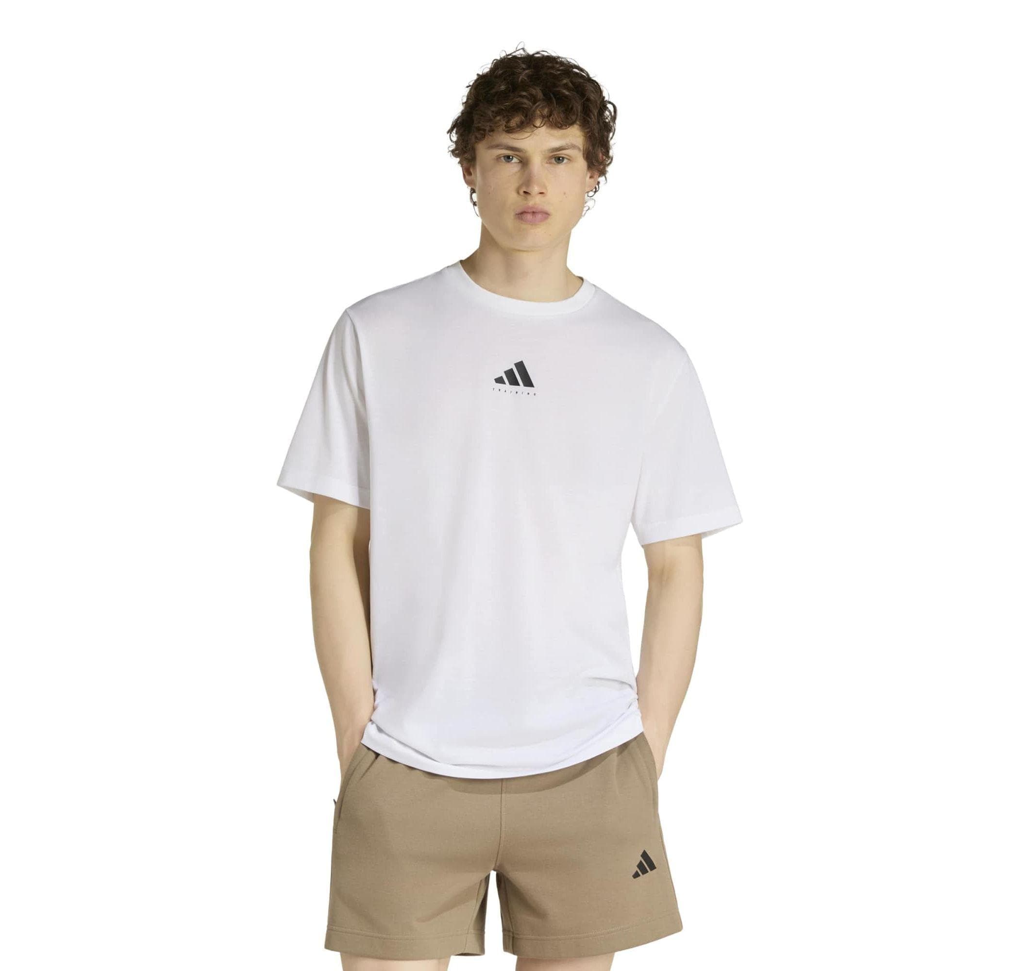 adidas adidas M Tr Cat G T Erkek T-Shirt Beyaz