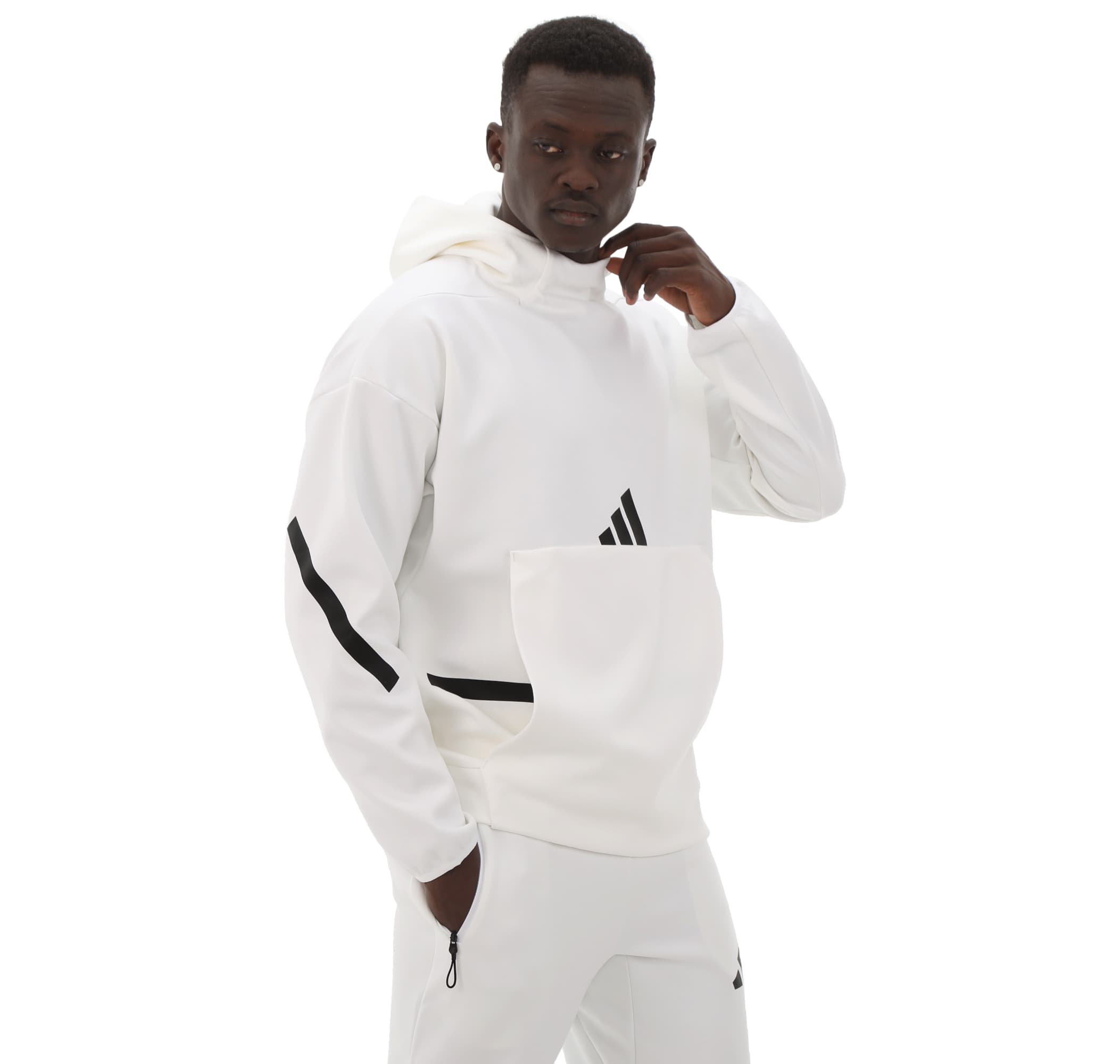adidas adidas M Z.n.e. Hd Erkek Sweatshirt Beyaz