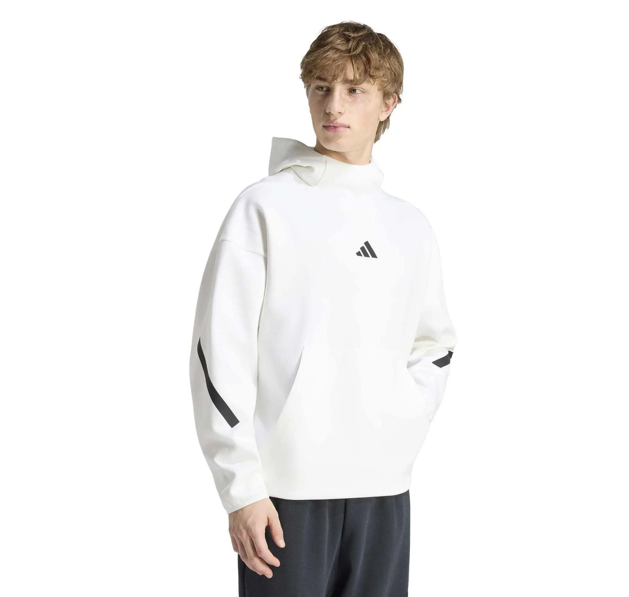 adidas adidas M Z.n.e. Hd Erkek Sweatshirt Beyaz