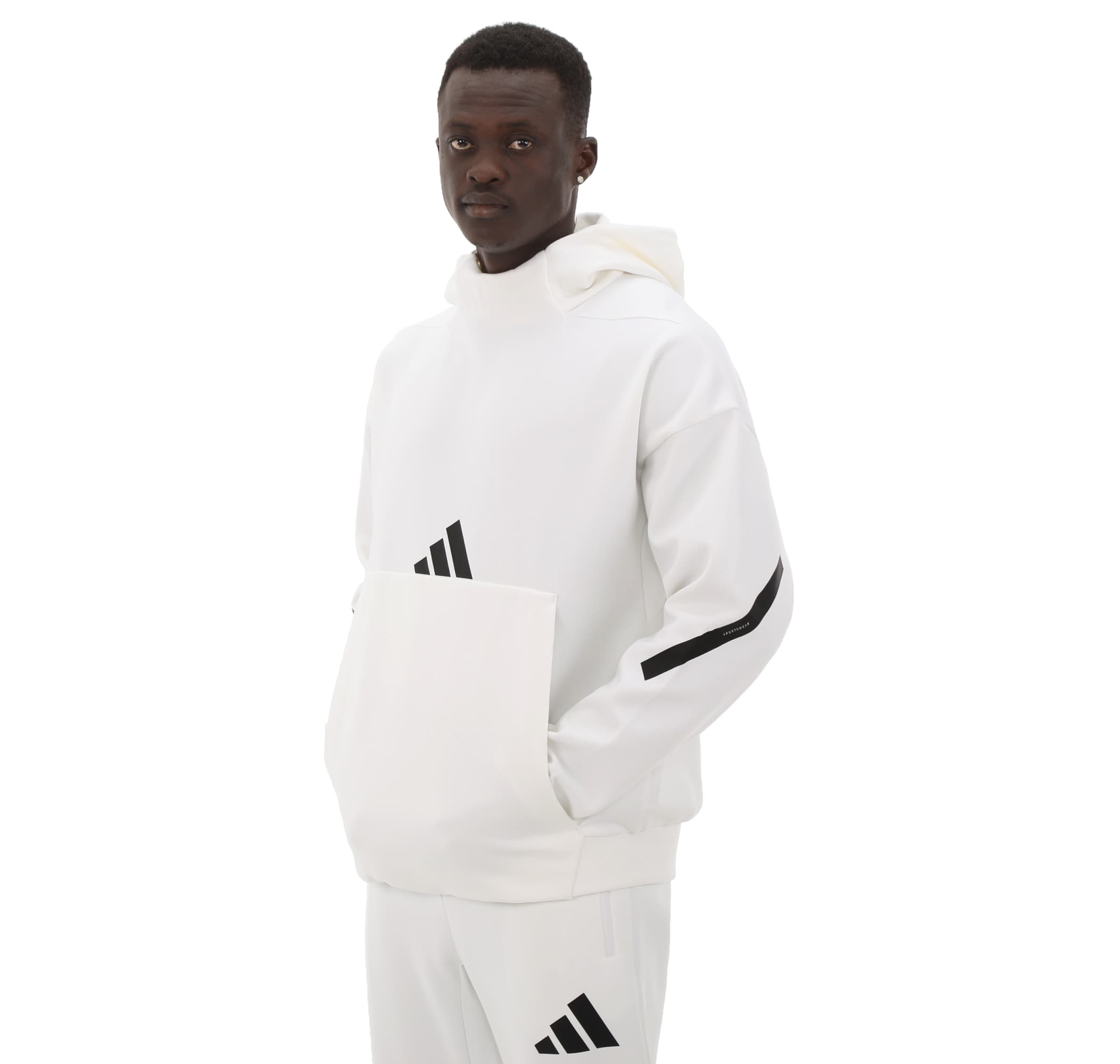adidas adidas M Z.n.e. Hd Erkek Sweatshirt Beyaz - 3