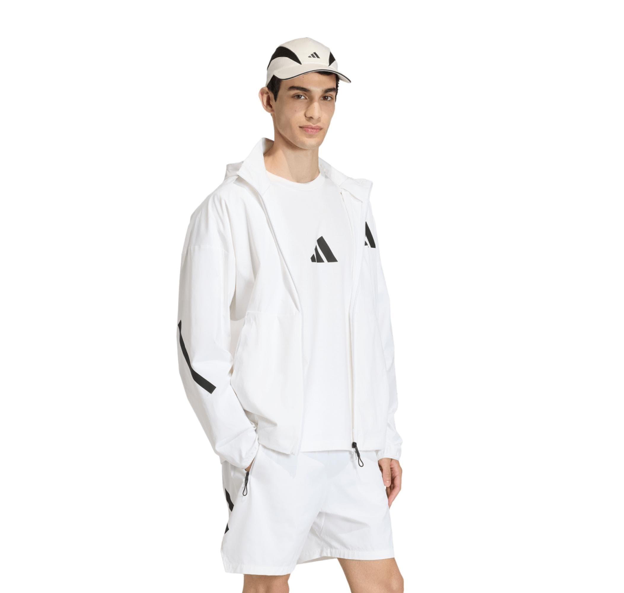 adidas adidas M Z.n.e. Wv Tt Erkek Ceket Beyaz - 2