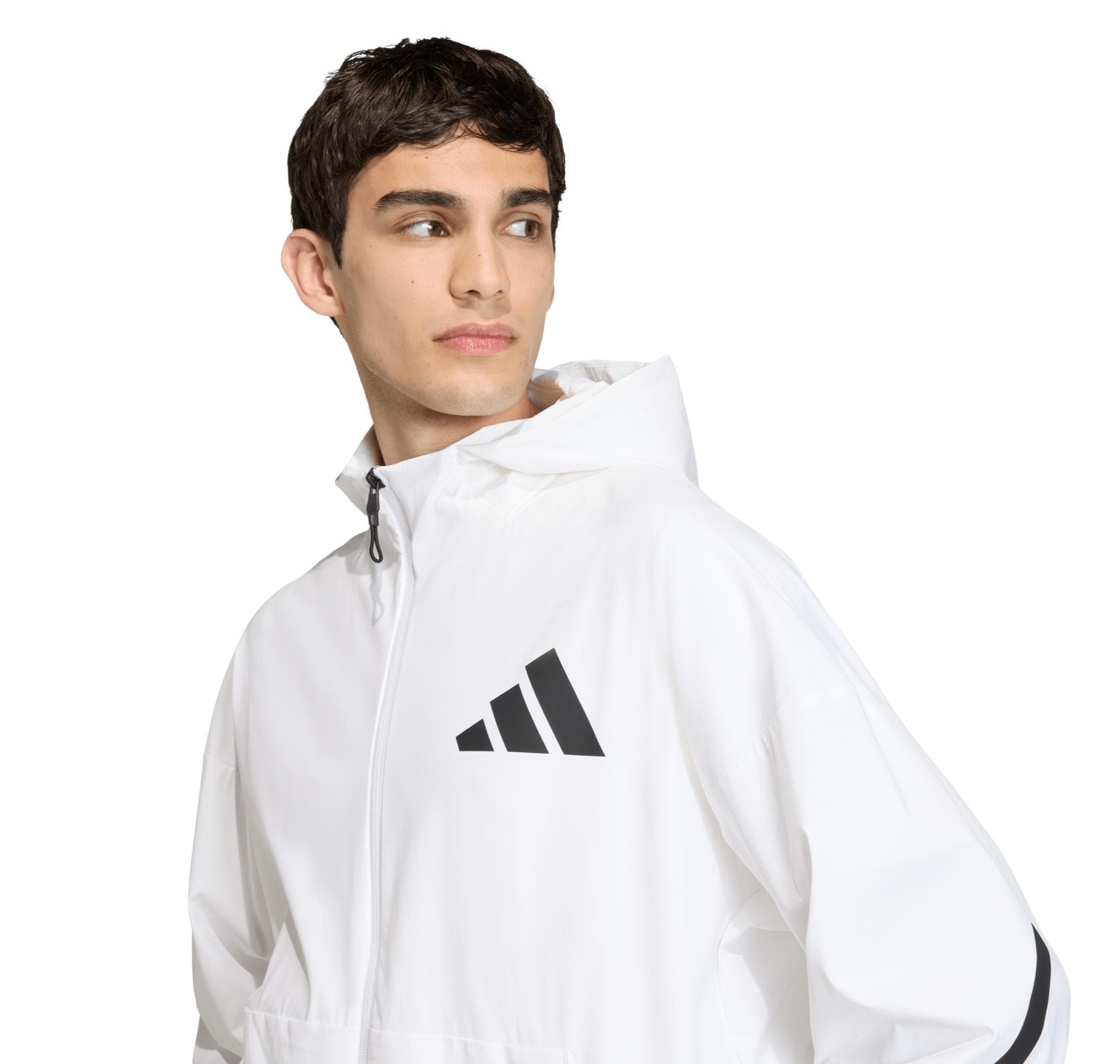 adidas adidas M Z.n.e. Wv Tt Erkek Ceket Beyaz - 4
