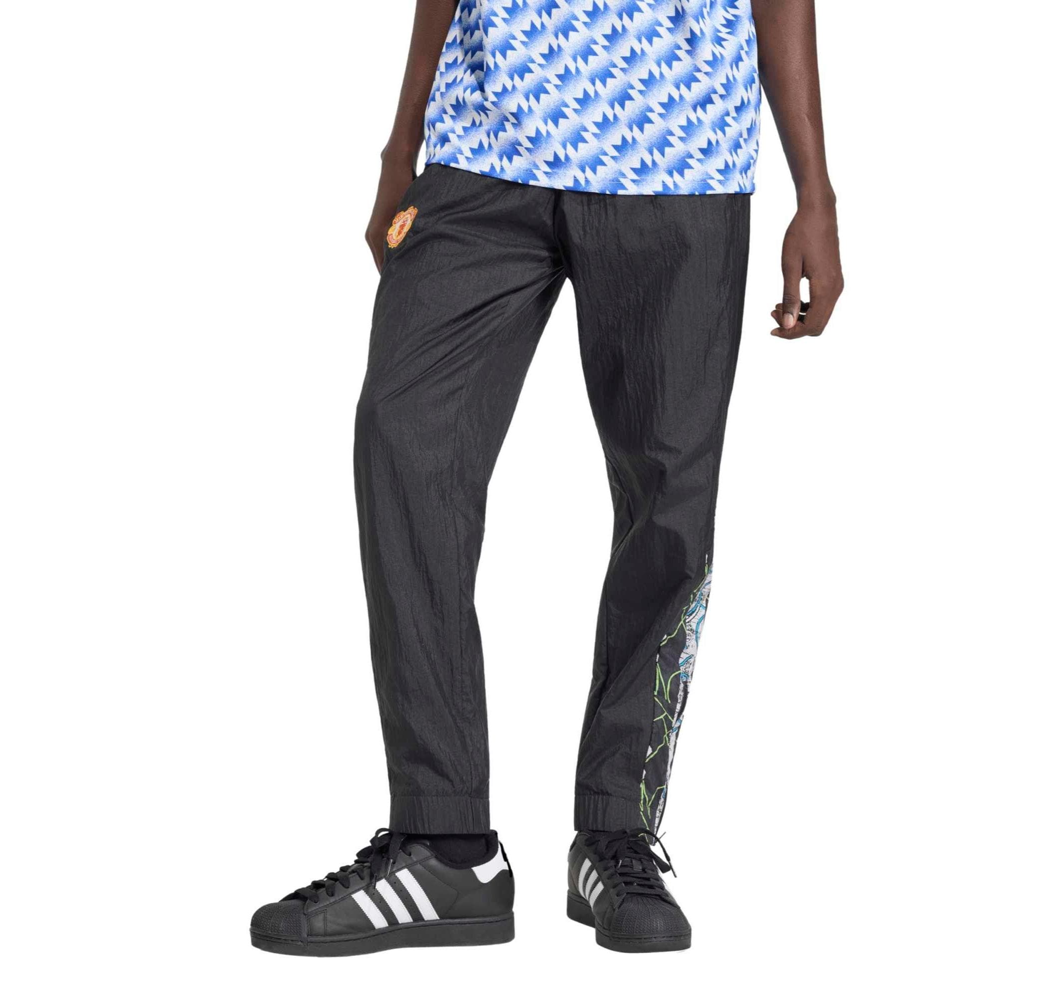adidas adidas Manchester United 90 Erkek Eşofman Altı Siyah