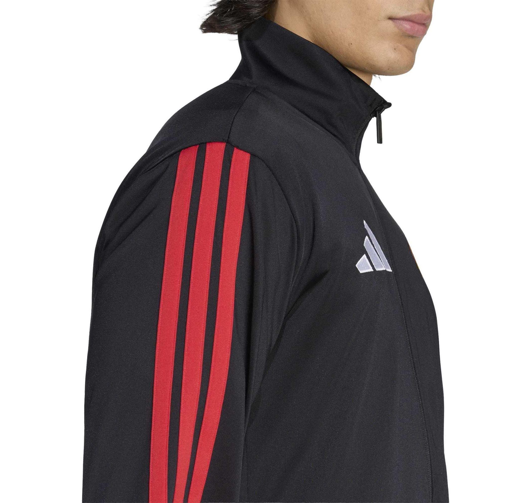 adidas adidas Manchester United Dna Tt Erkek Ceket Siyah - 4