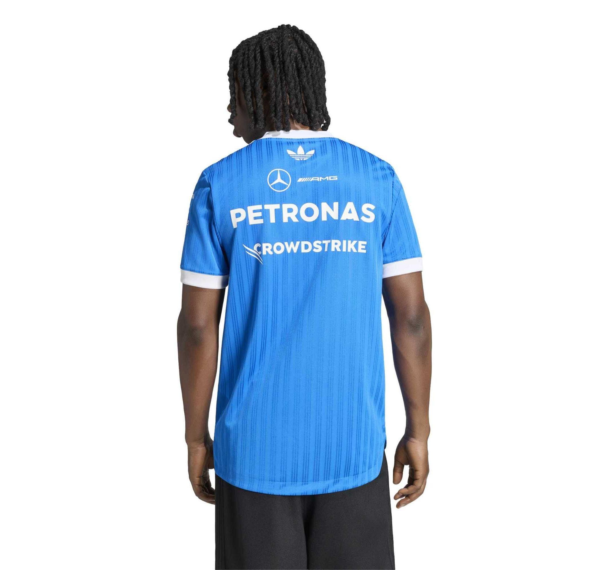 adidas adidas Mercedes - Amg Petronas Formula 1 Team Erkek T-Shirt Mavi - 2
