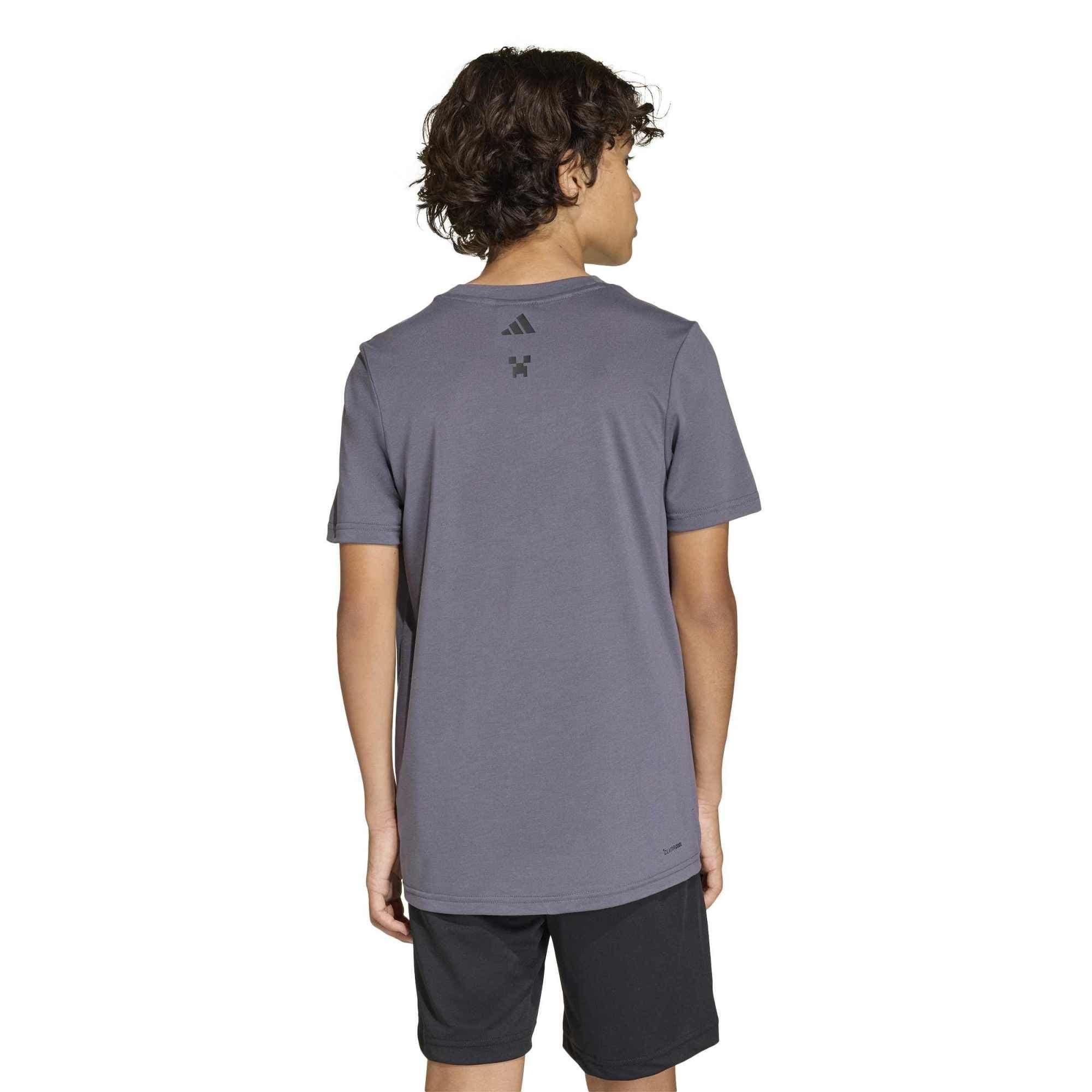 adidas adidas Minecraft Tee Çocuk T-Shirt Antrasit - 2