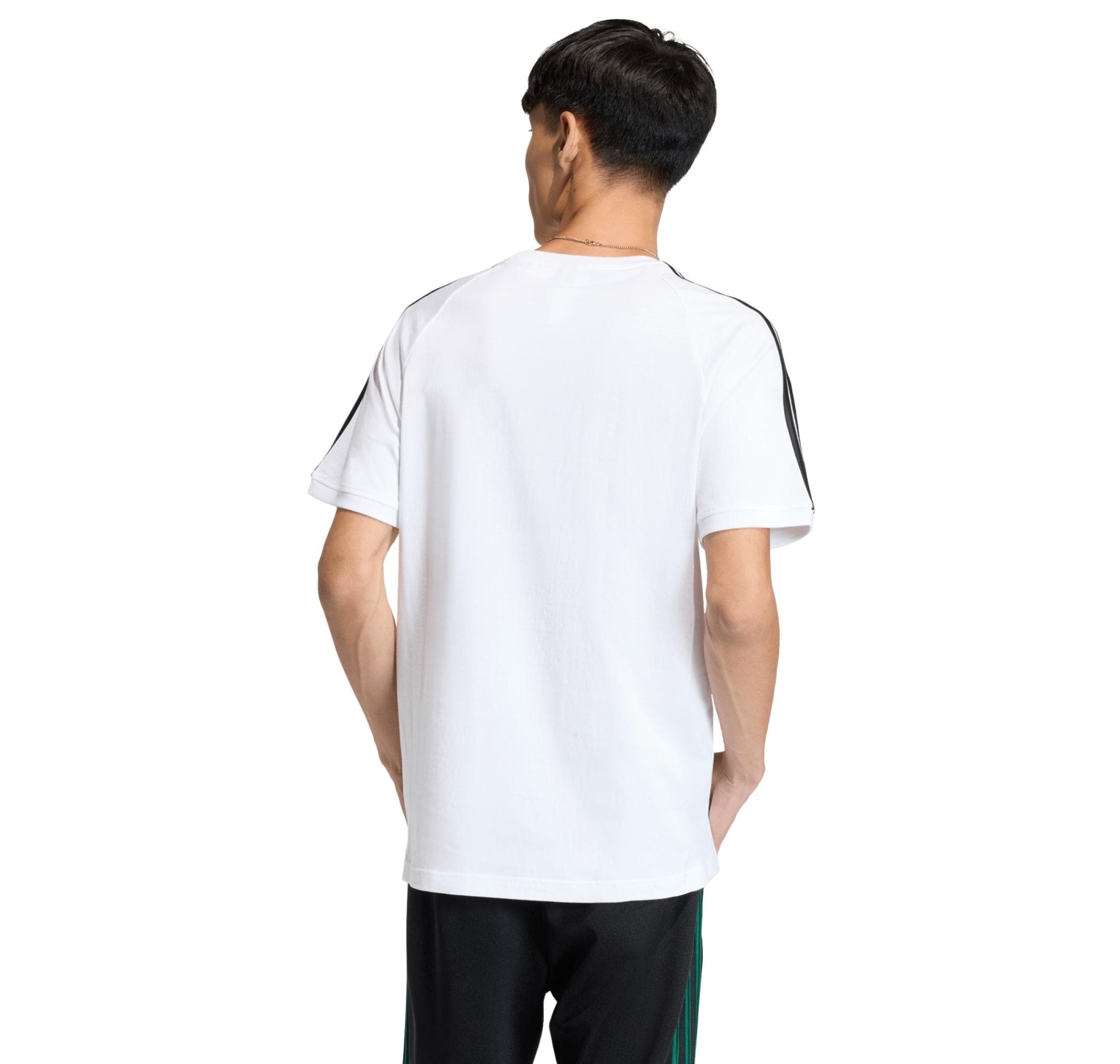 adidas adidas Monogram 3S T Erkek T-Shirt Beyaz - 2
