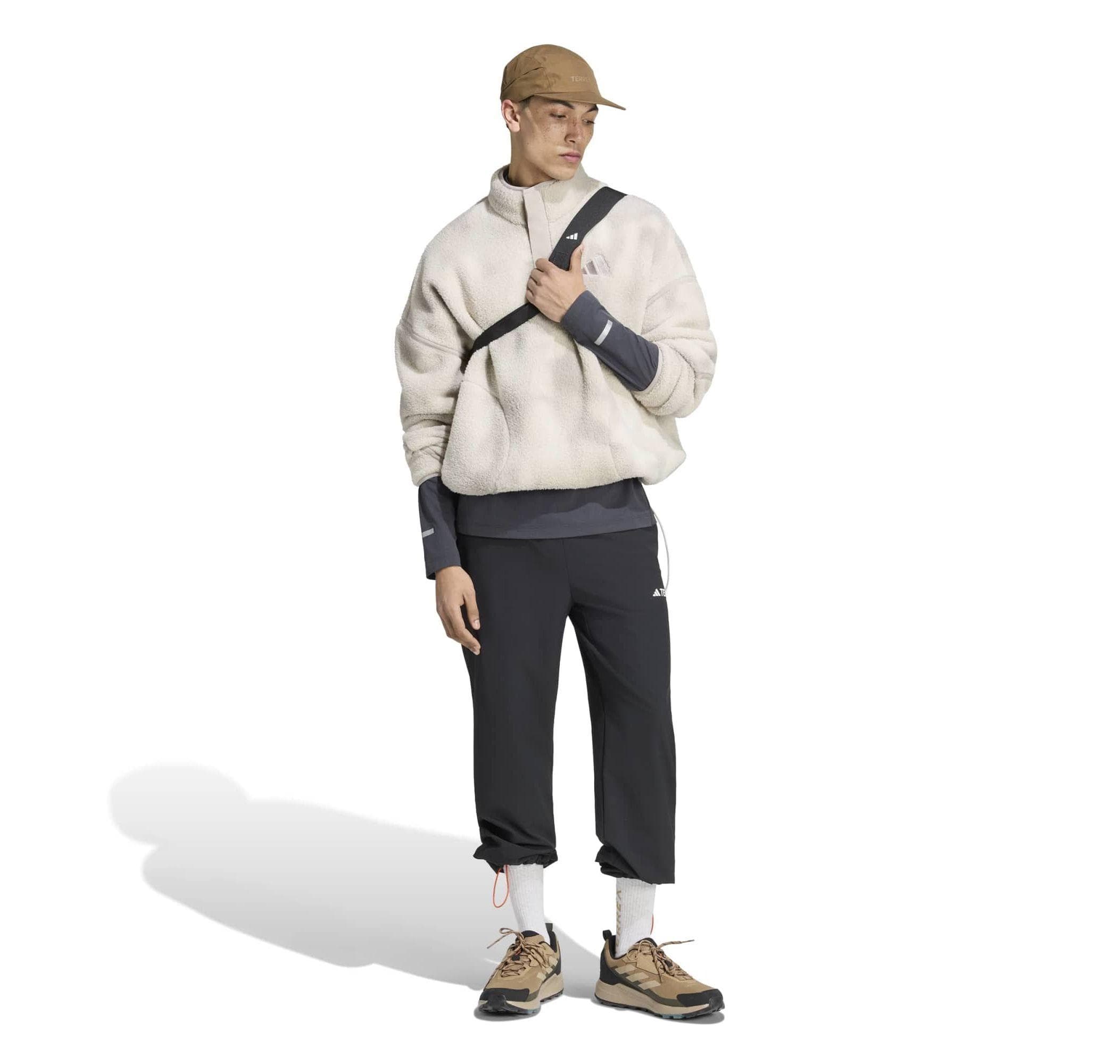 adidas adidas Mt Ess Hp Aop Erkek Sweatshirt Krem - 5